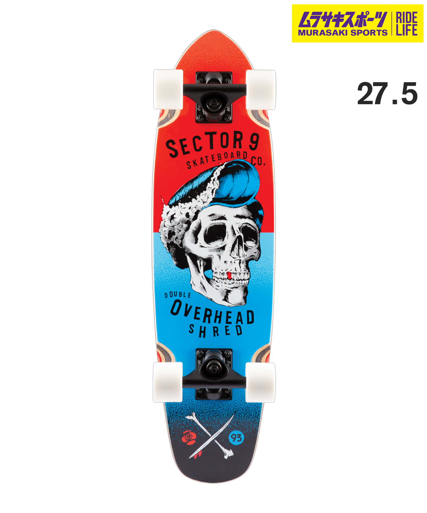 楽天市場】SECTOR 9 セクター9 スケートボード NATTY DREAD 26.5