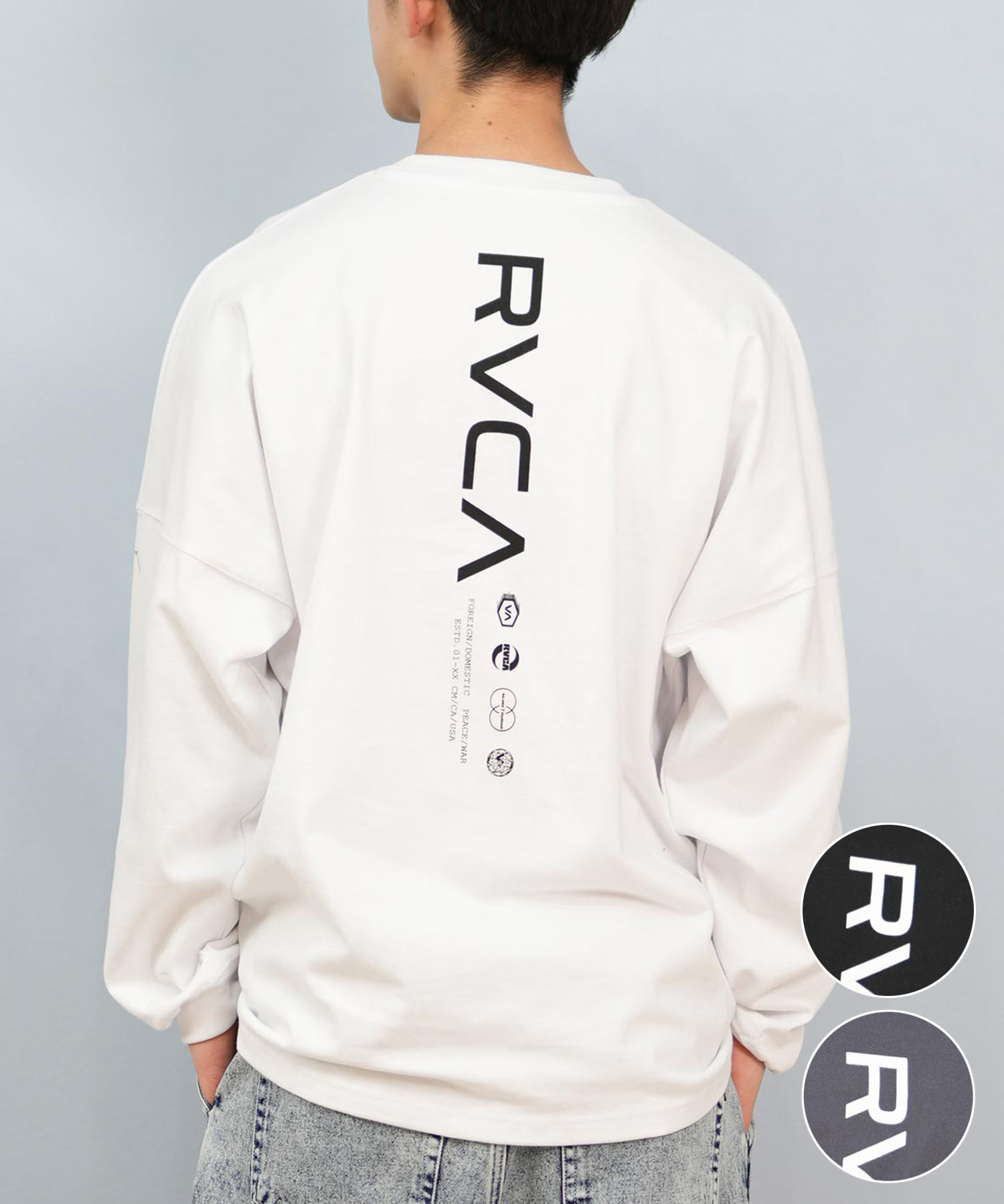 楽天市場】RVCA ルーカ レディース 長袖 Tシャツ バンダナ柄ロン