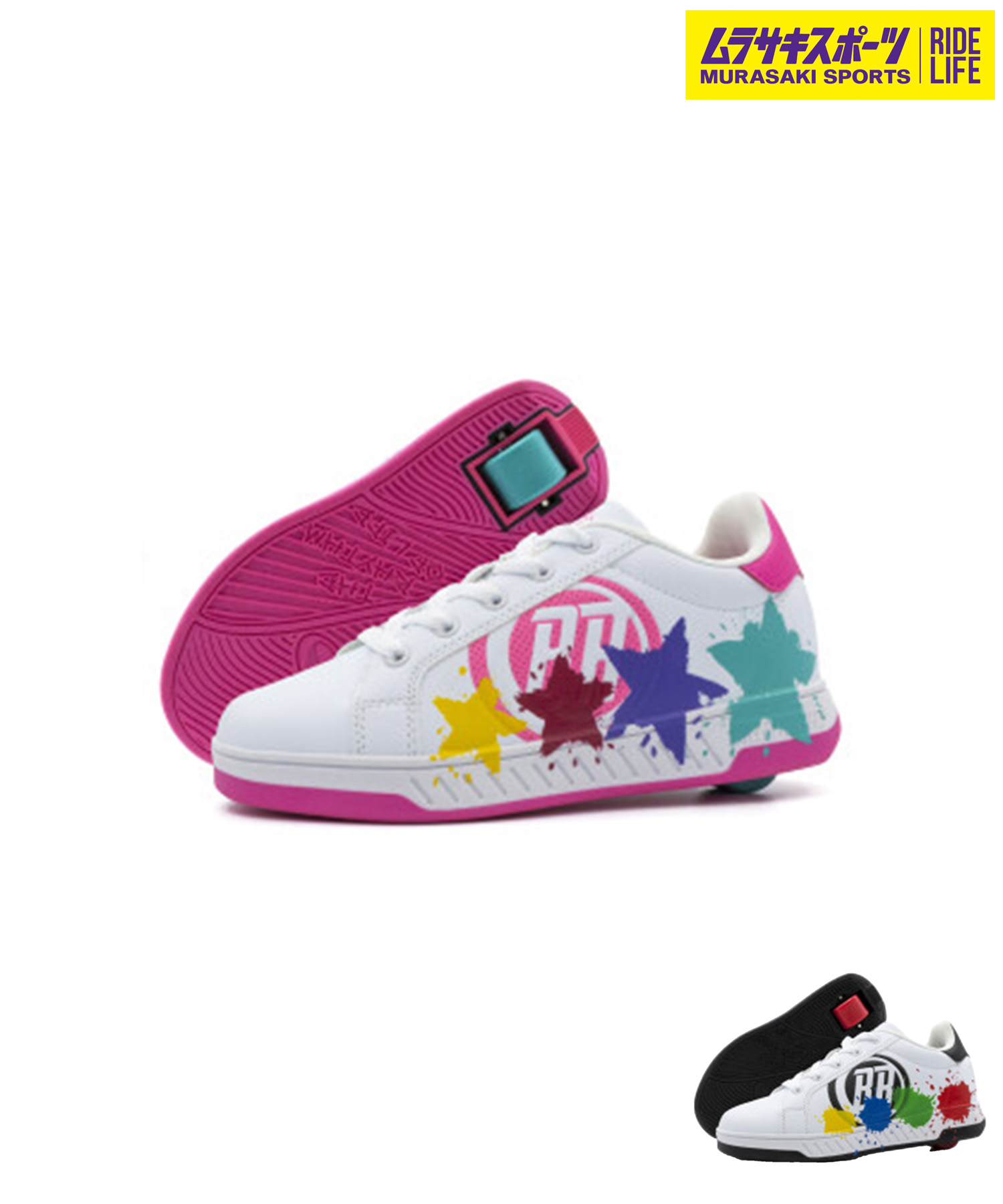 BREEZY ROOLERS ブレイジーローラー ローラースケート キッズ SPLATTER ムラサキスポーツ