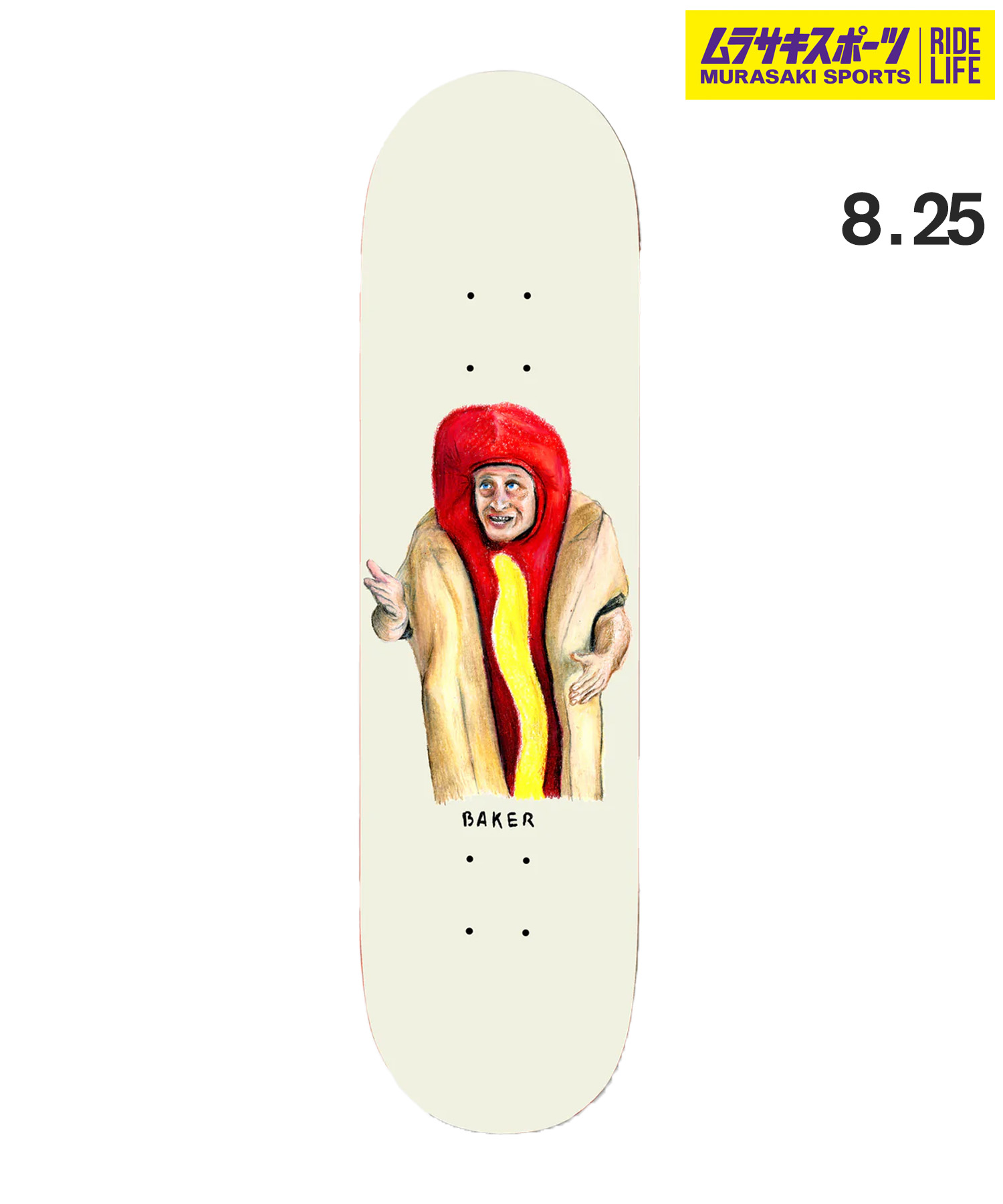 楽天市場】スケボー デッキ ベイカー ルカコラボ REYNOLDS BAKERxRVCA