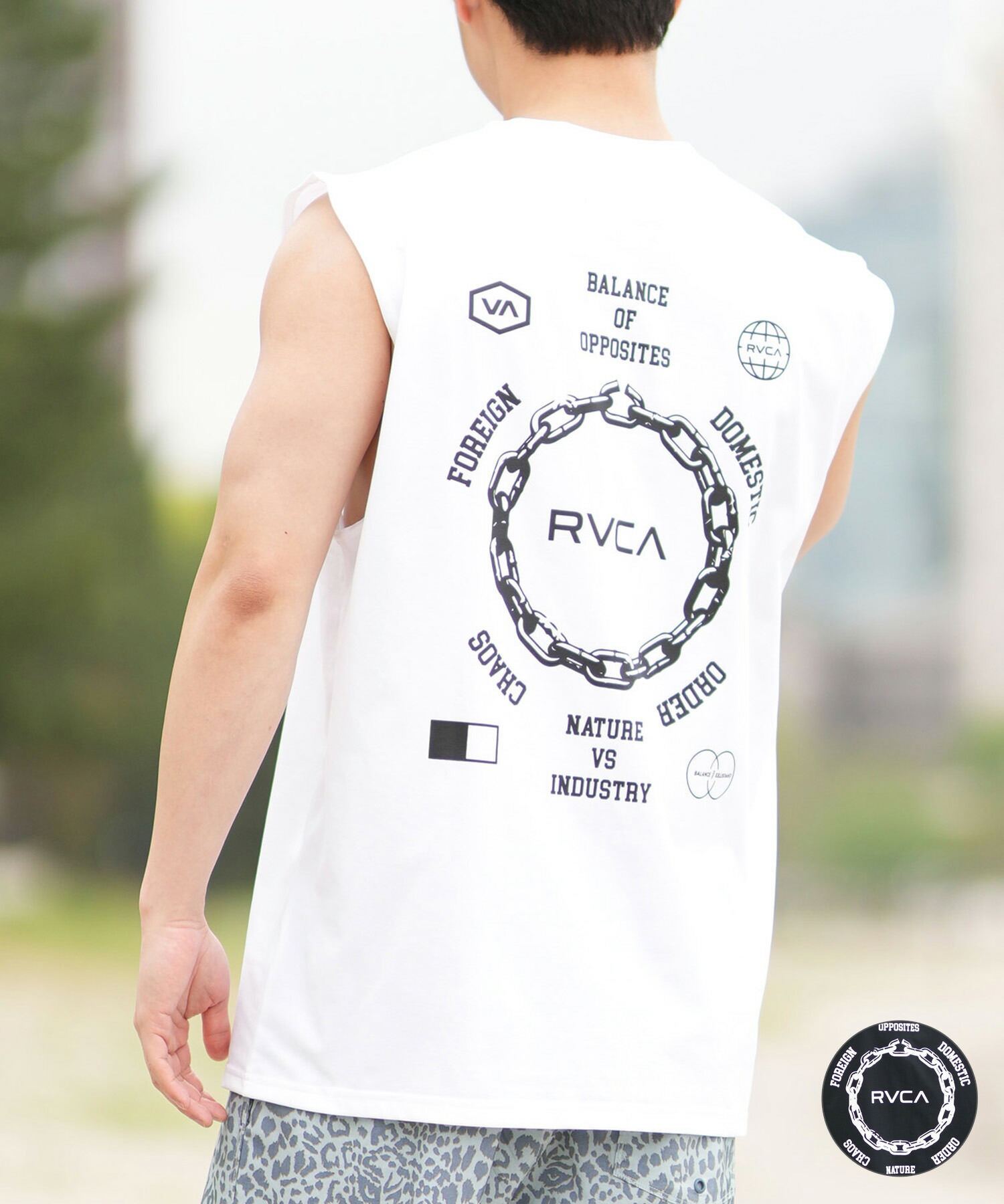 楽天市場】21 RVCA ルーカ ラッシュガード SPORT BALANCE BOX TA