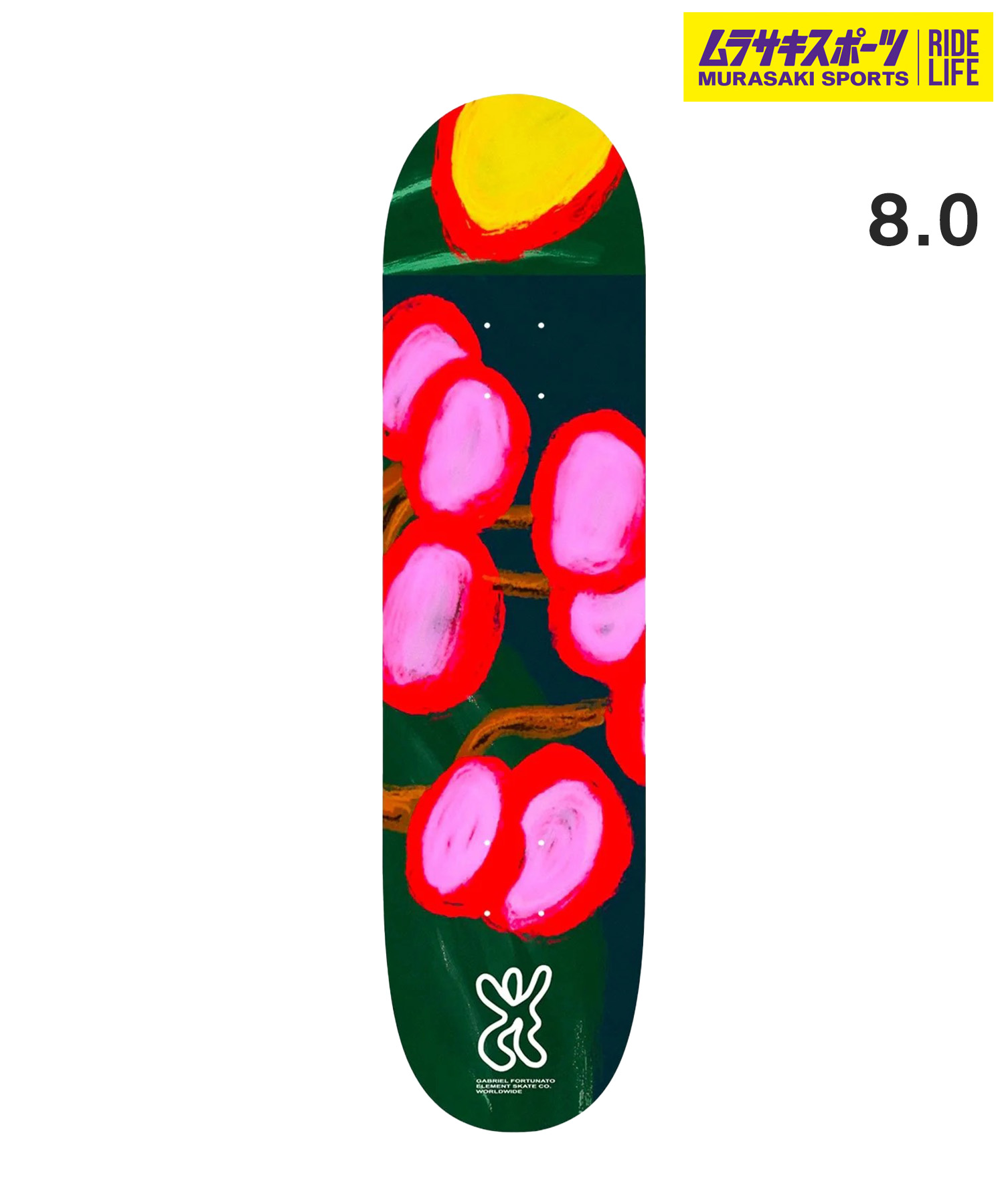 楽天市場】スケボーデッキ エレメント ELEMENT VITORIA MENDONCA DECK