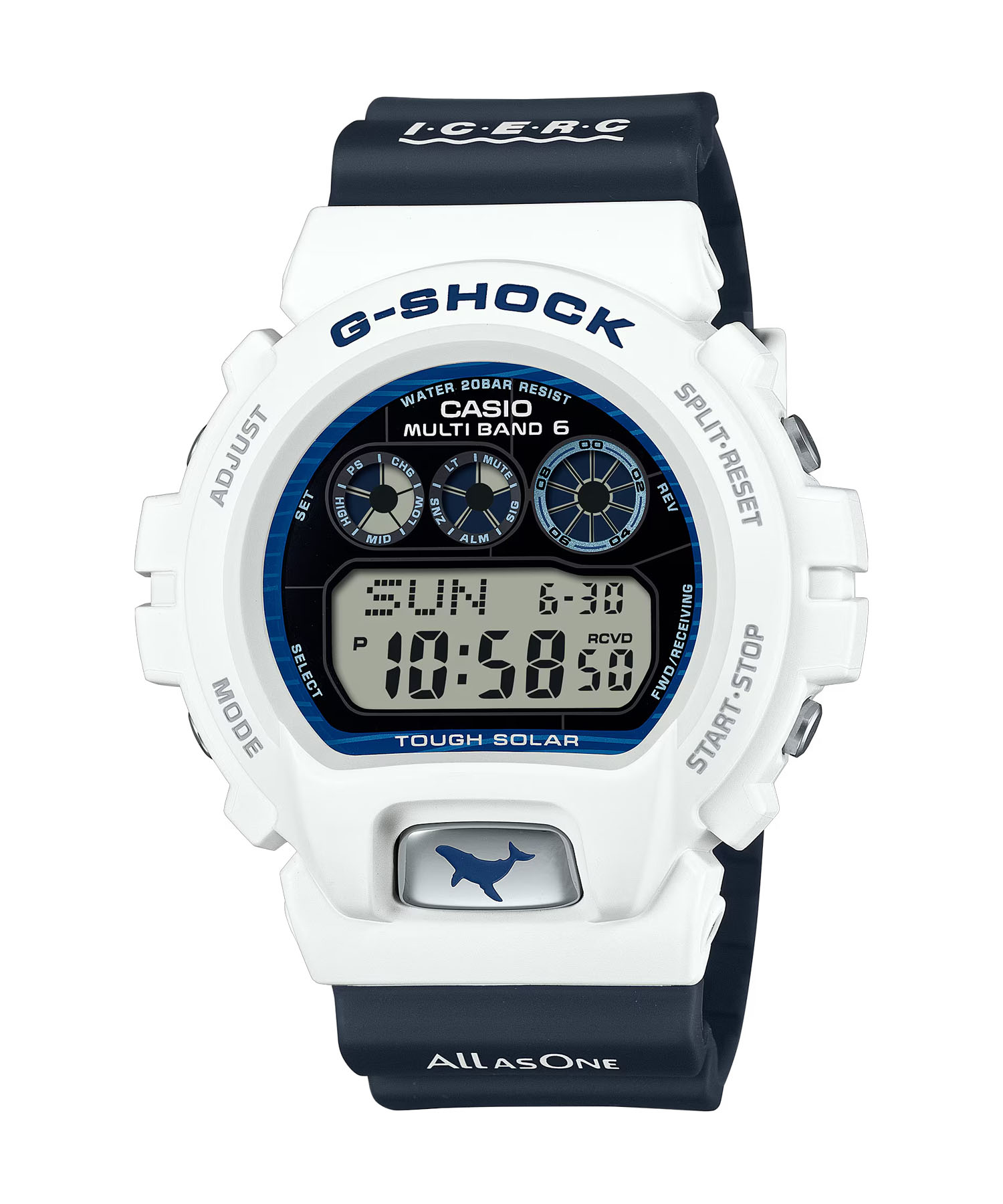 CASIO BABY-G/ベビージー　電波ソーラー　イルカクジラモデル イルカ・クジラが描く虹をモチーフにした“G-SHOCK”＆“BABY-G