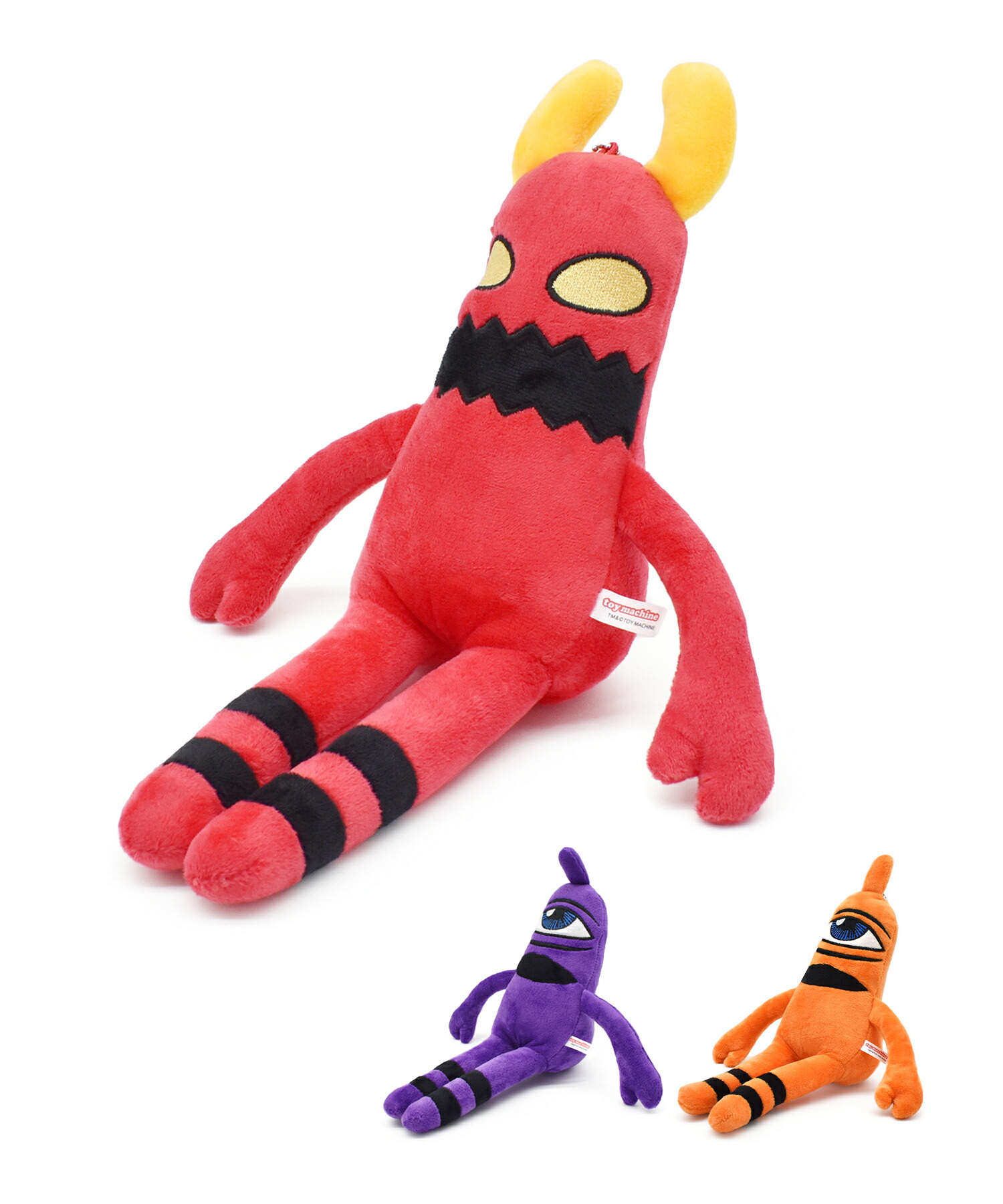 楽天市場】【 TOY MACHINE / TOYMONSTER PUPPET DOLL 100% / RED