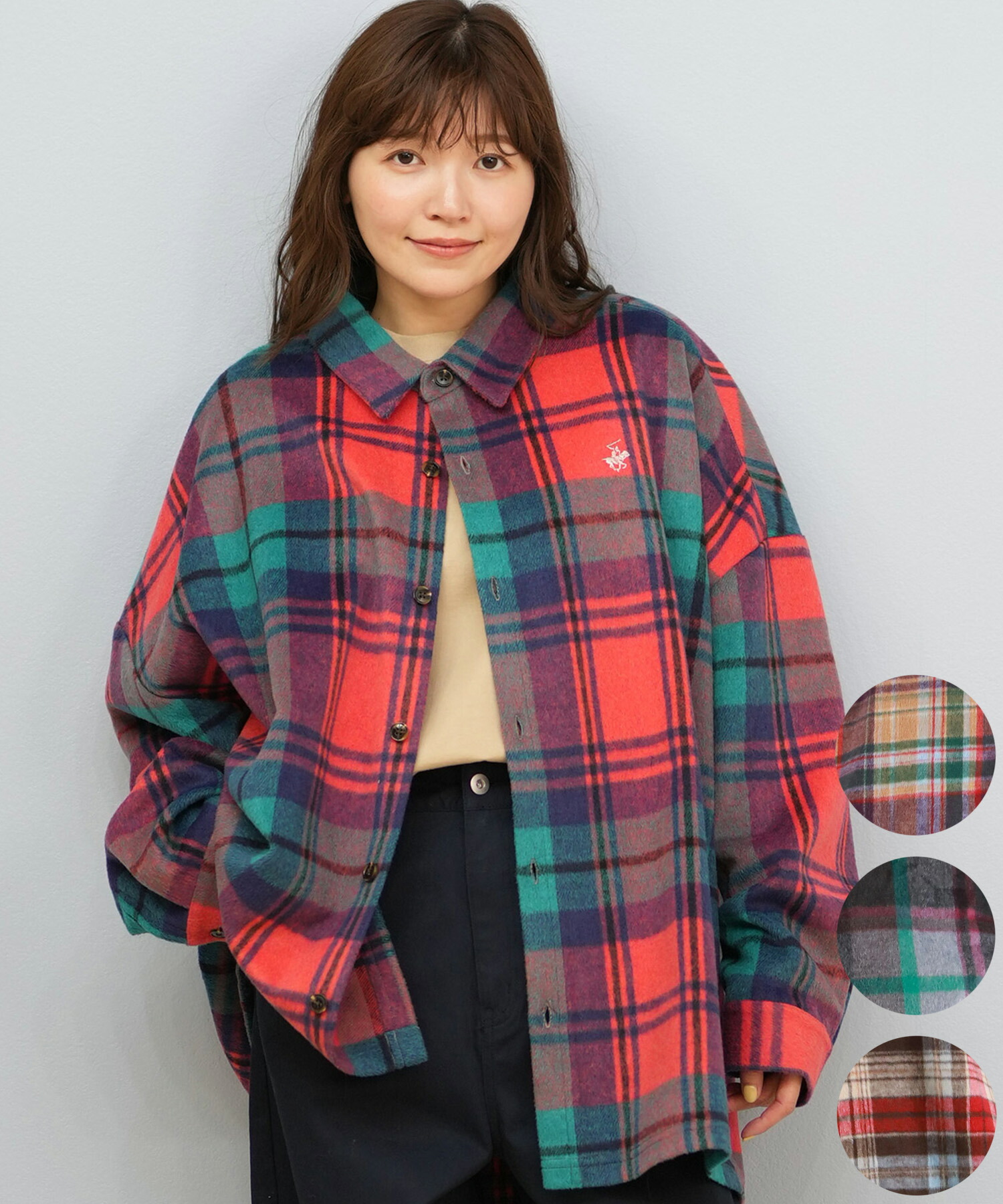 ROXY フード付きチェック柄ジャケット ROXY フード付きチェック柄ジャケット ROXY フード付きチェック柄