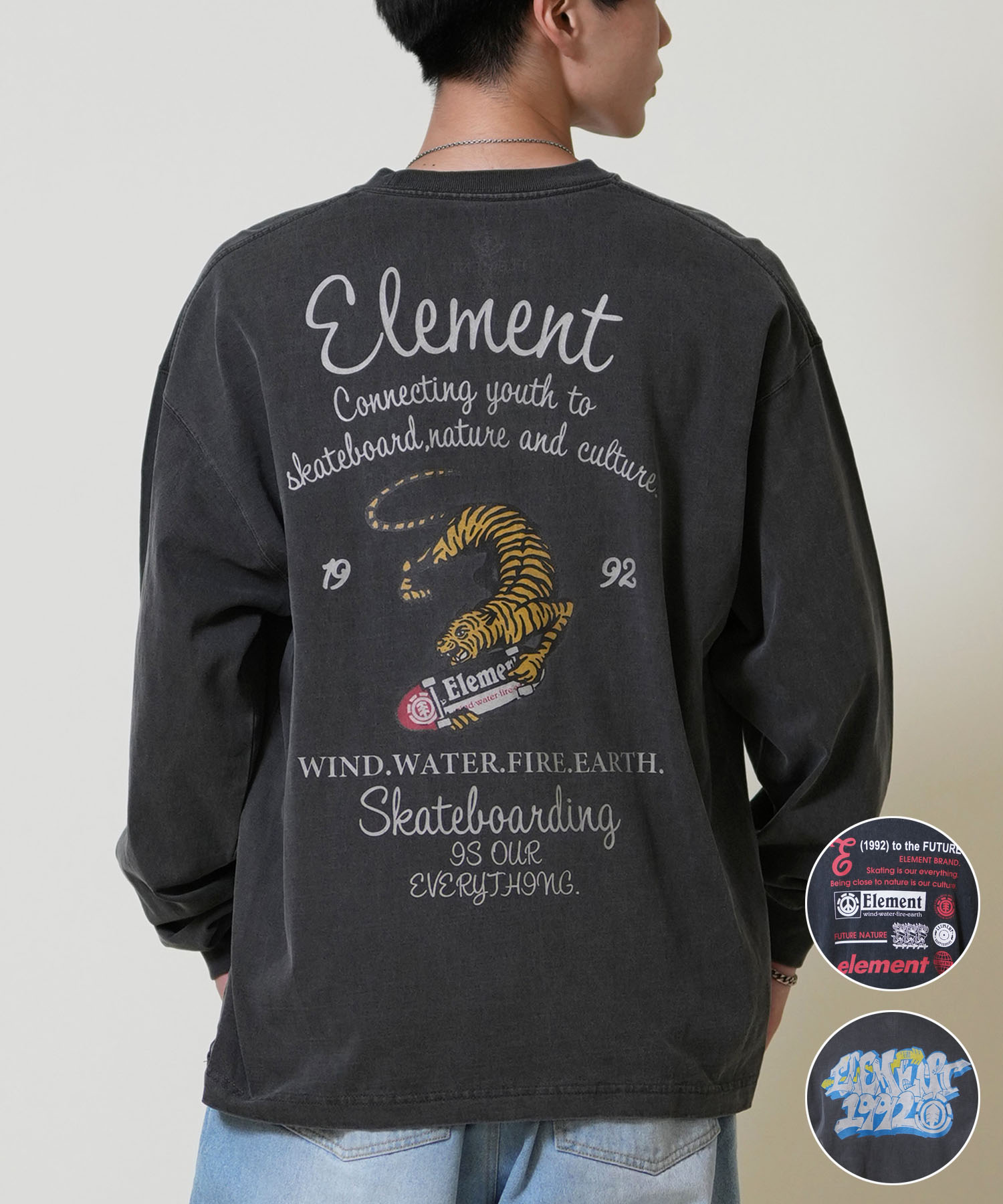楽天市場】エレメント 長袖Tシャツ ELEMENT TIMBER PHOENIX LS