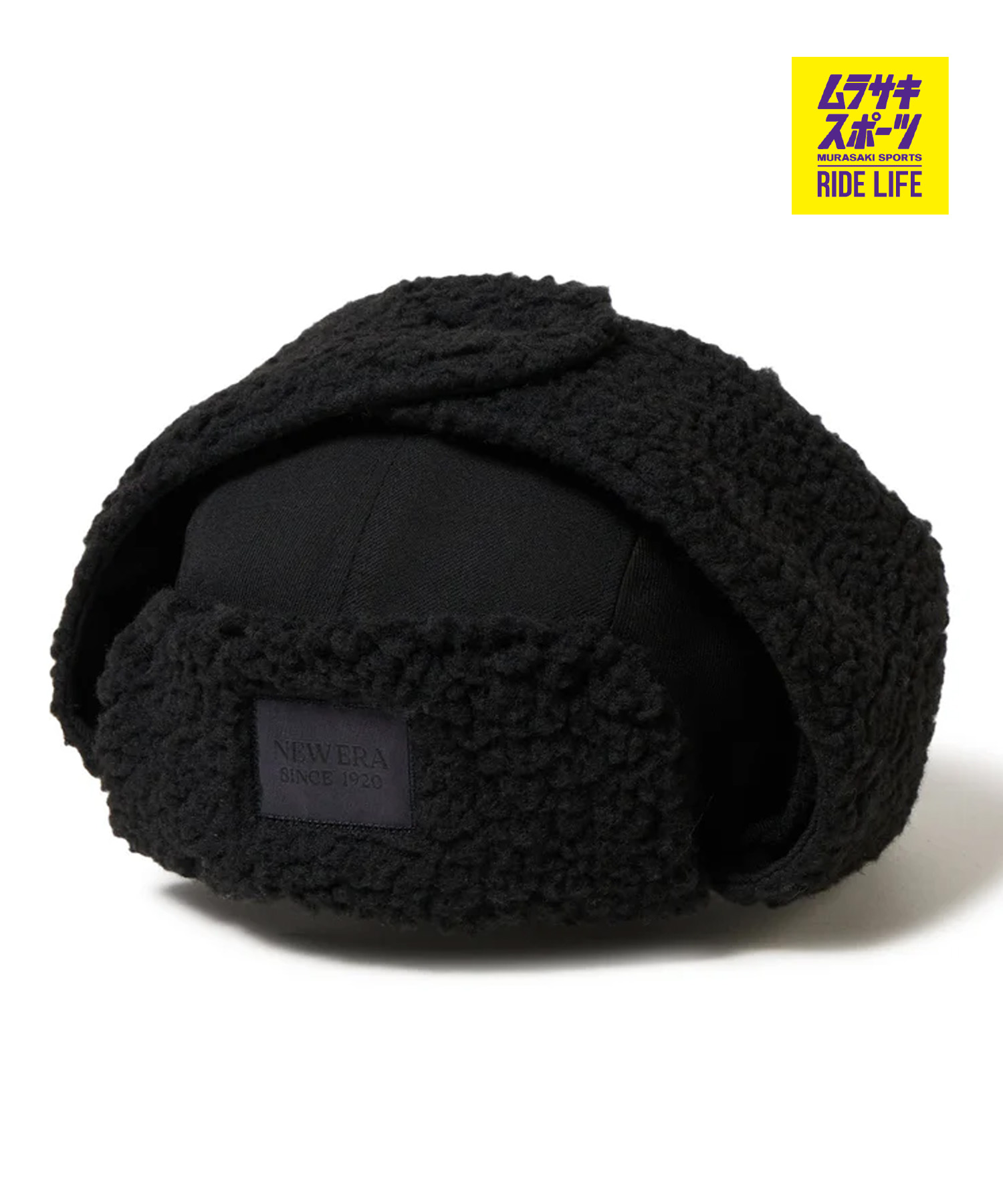 楽天市場】ニューエラ トラッパー Black Woven Patch 25FW ブラック