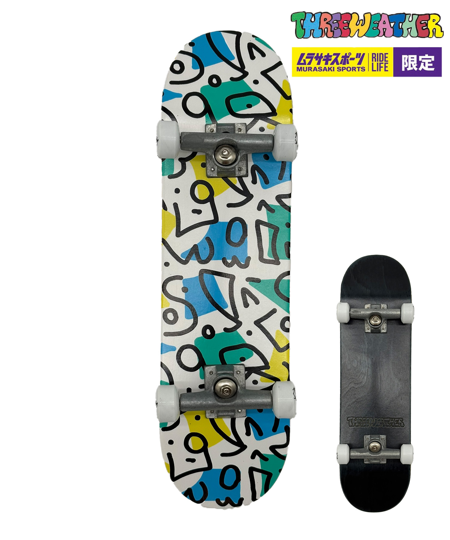 楽天市場】THREE WEATHER スリーウェザー スケートボード