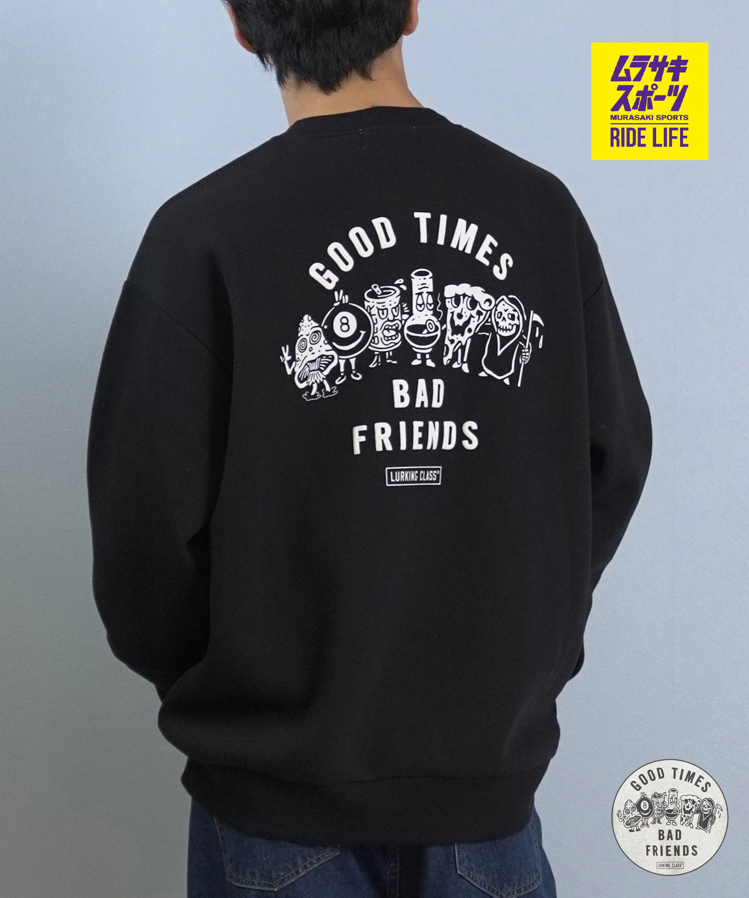 楽天市場】【LURKING CLASS】ラーキングクラス 2023秋冬 BLOOD CREW