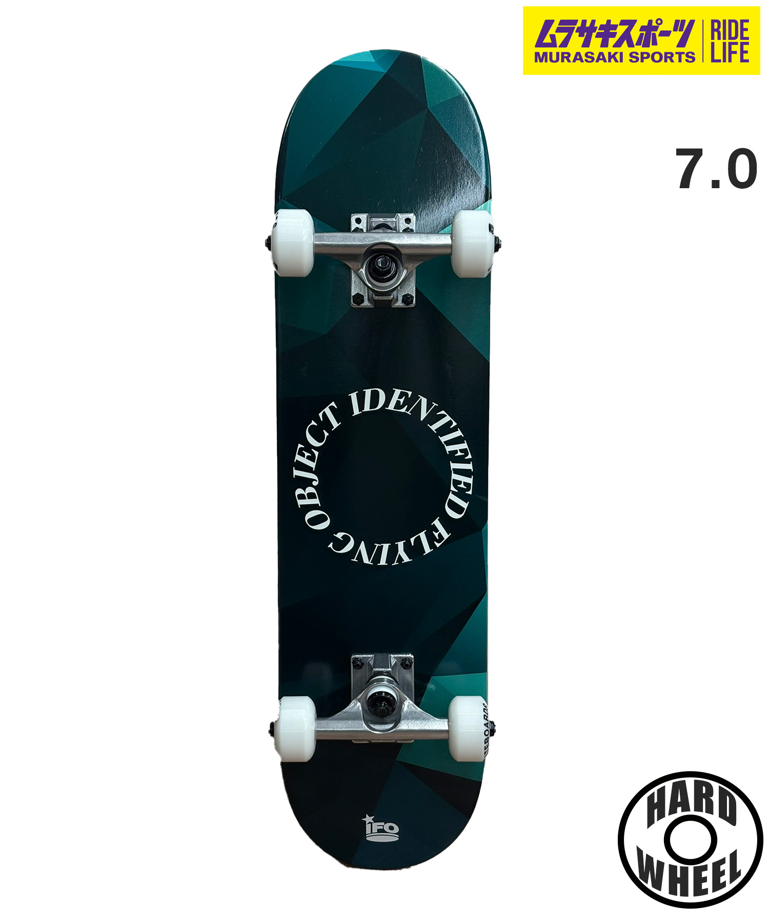 楽天市場】IFO DECK アイエフオーデッキ TEAM THE LOGO BLACK 7.875