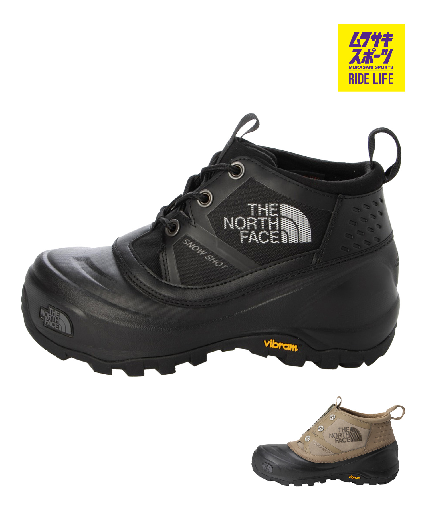 THE NORTH FACE ザ・ノース・フェイス スノーブーツ メンズ レディース 雨合羽 防滑 SNOW SHOT LOW AGAT NF52583