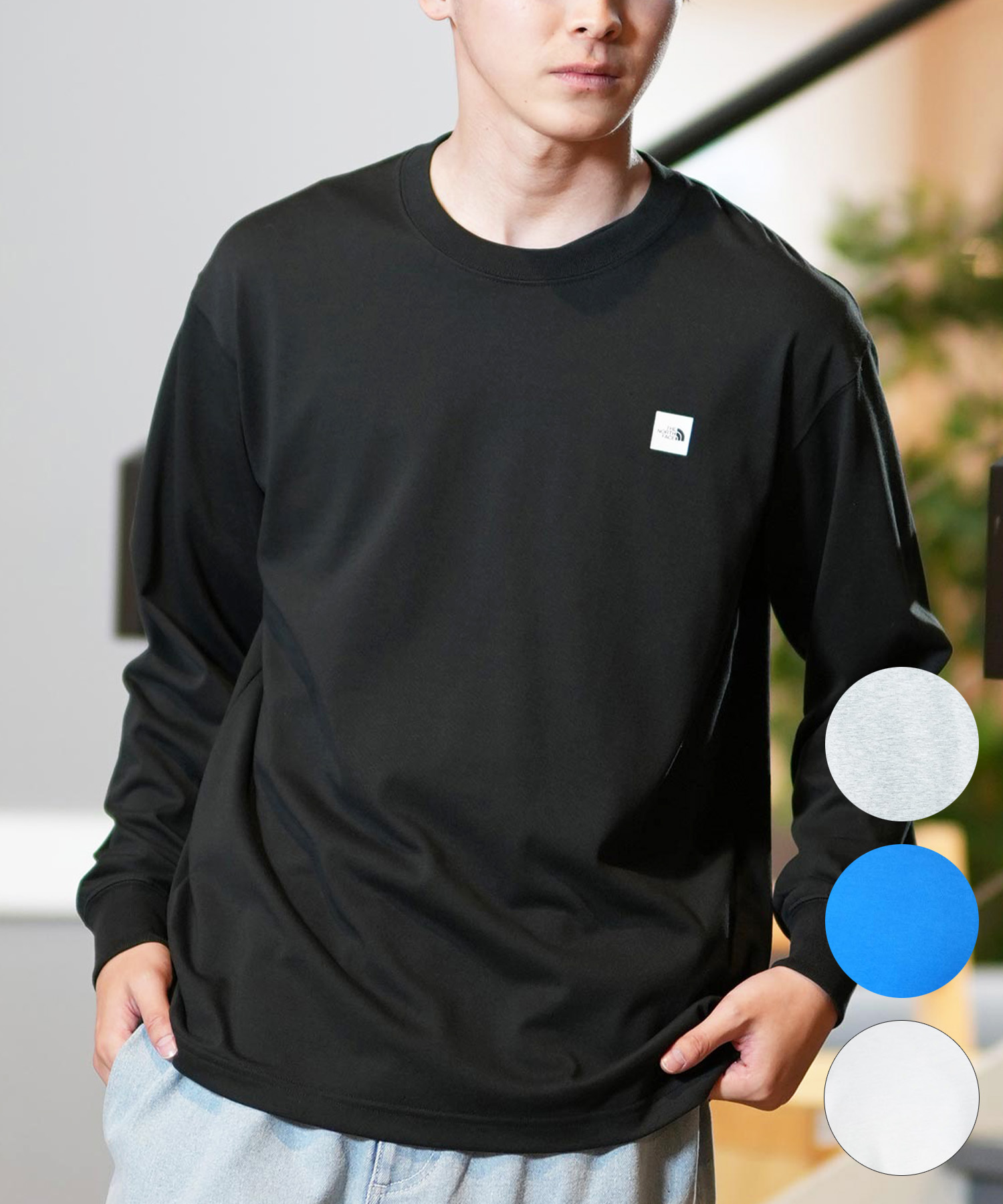 【さり気無いスモールロゴがお洒落】CDG×ノースフェイス ロンT 楽天市場】THE NORTH FACE ザ・ノース・フェイス NT32441 L/S