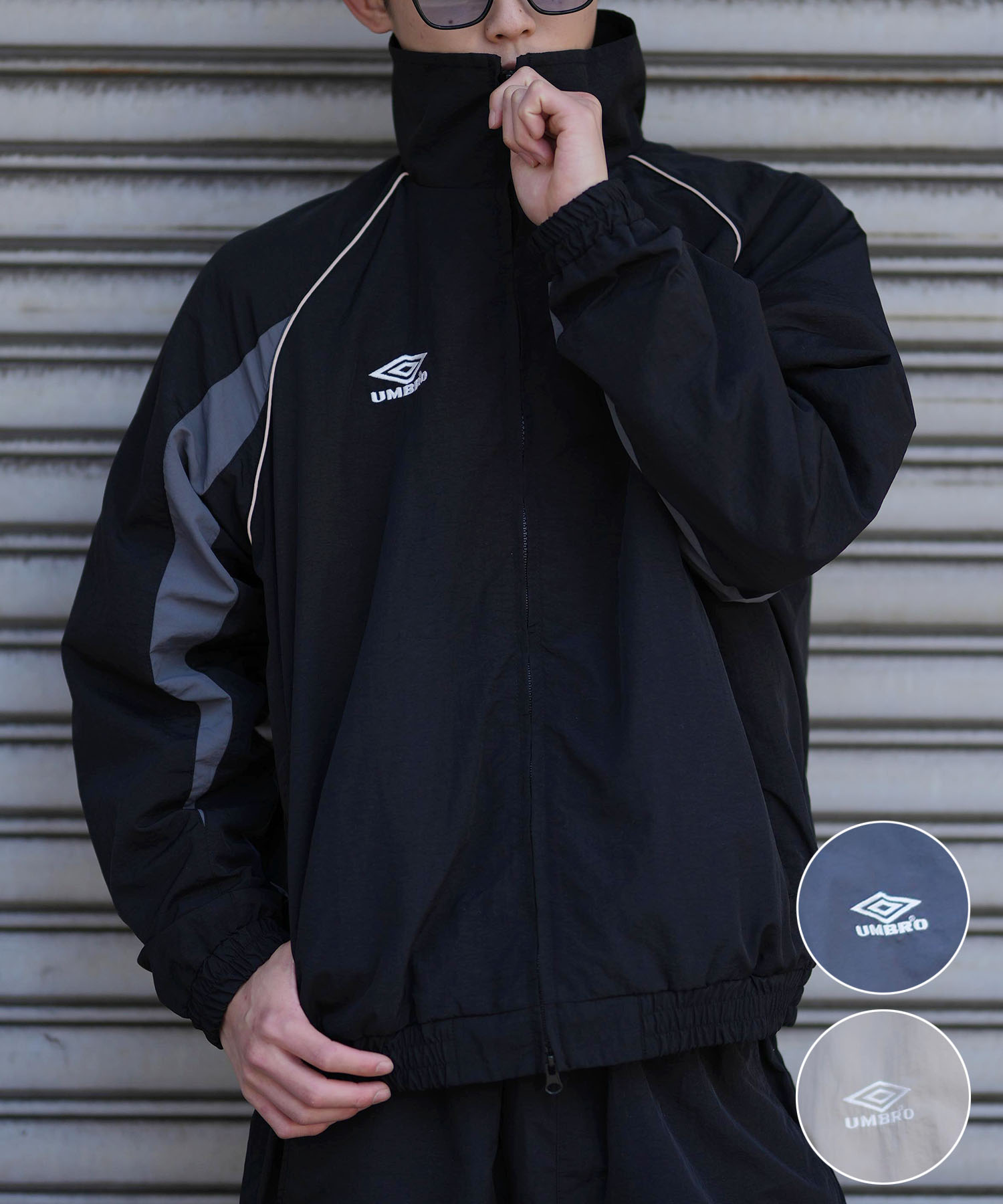 ベイシックス アンブロ BASICKS UMBRO NYLON SETUP BASICKS セットアップ 「BASICKS/ベイシックス」×UMBRO SET UP