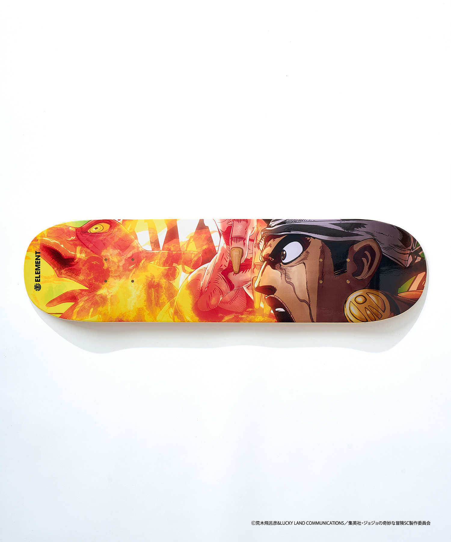 ELEMENT エレメント スケートボード デッキ JOJO コラボ 8inch AVDOL X MAGICIANS RED ムラサキスポーツ JOJOの奇妙な冒険画像