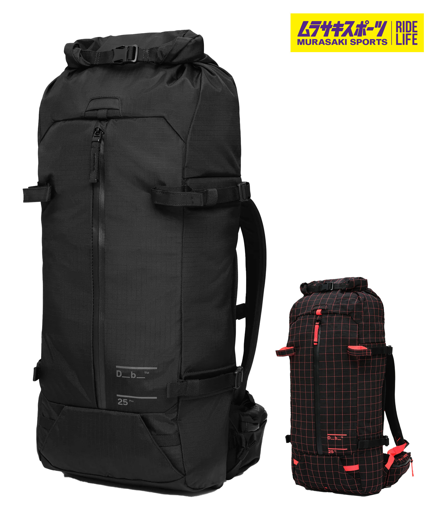 DB ディービー スノーボード 背嚢 白いもの 労働者階級 うしろ側容器に並べる SNOW PRO BACKPACK 25L 1000321 ムラサキ運動競技 25-26真似形