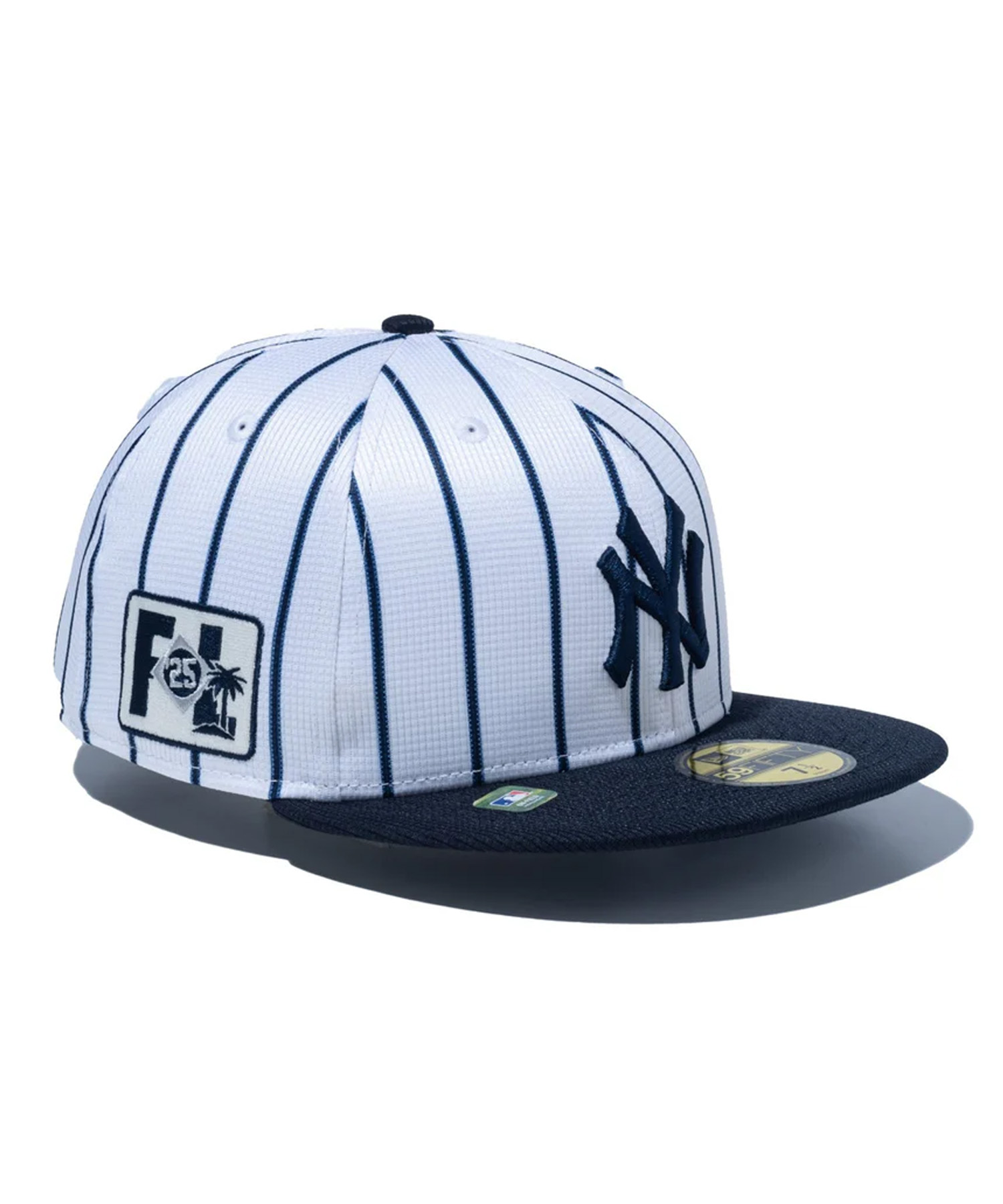 【美品】ニューエラ NEW ERA キャップ　ホワイト　　フリーメイソン 柄　F 楽天市場】NEWERA ニューエラ キャップ 59FIFTY Pinstripe