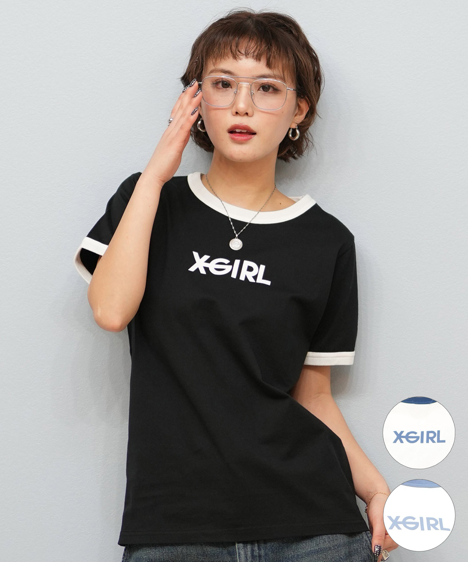 楽天市場】エックスガール X-girl レディース ヒロシナガイ