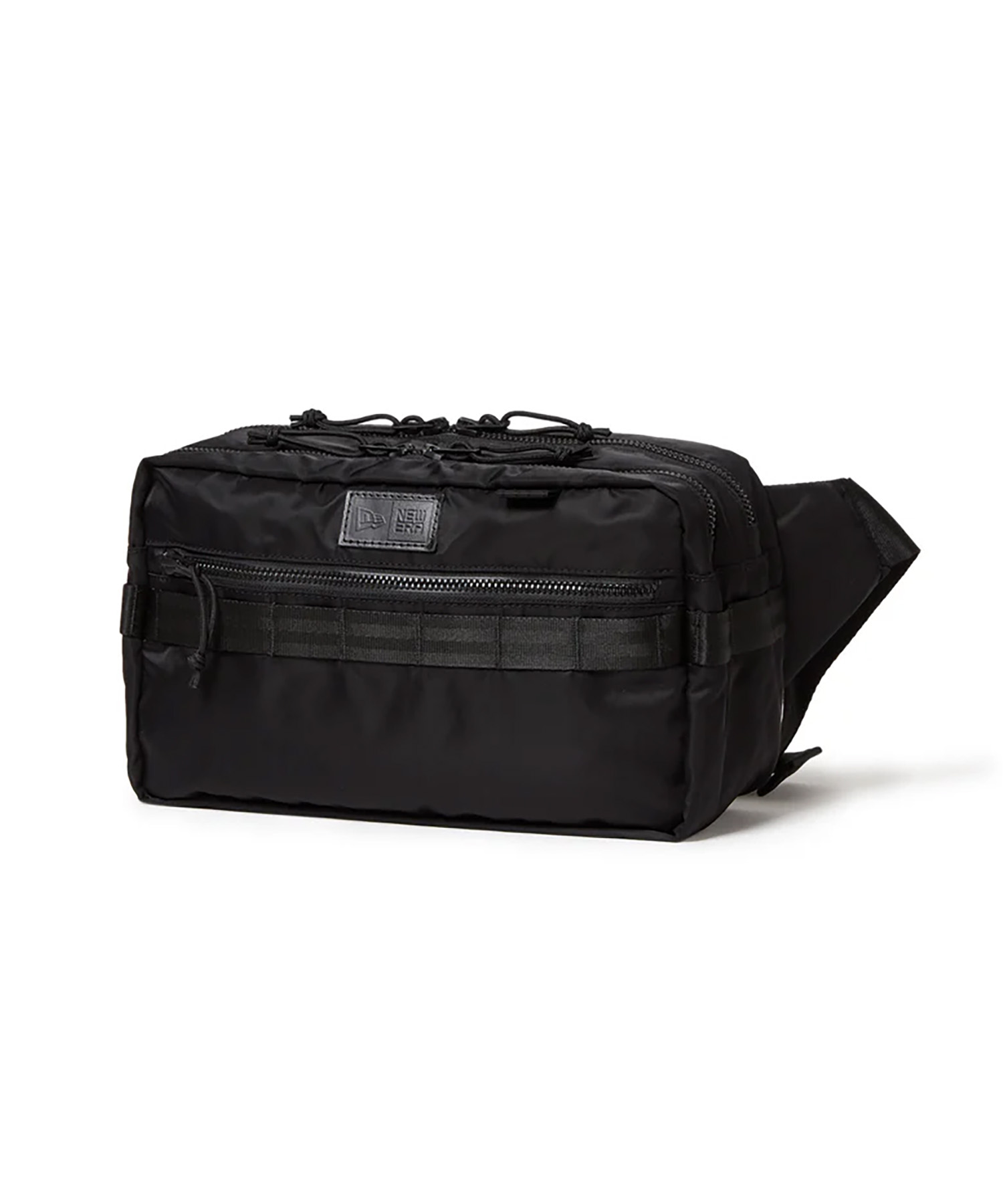 NEW ERA ニューエラ ヒップバック 7L SQUARE WAIST BAG スクエア ウエストバッグ ナイロンツイル ブラック 14392106