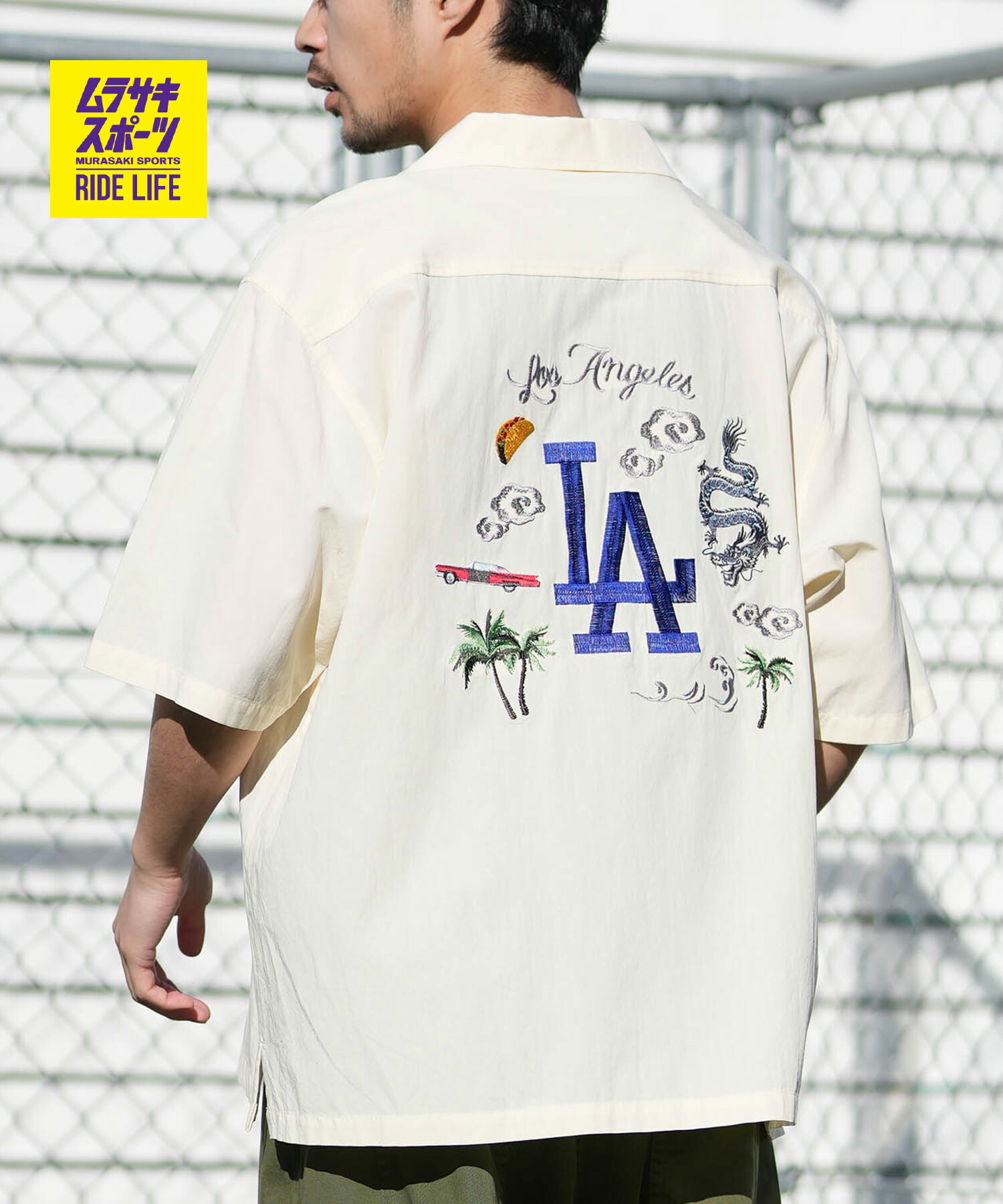 NEW ERA ニュー内鰓 半袖 プルオーバー メンズ 開けはなし色つや 刺しゅう 天使の都市・ドジャース 14856642