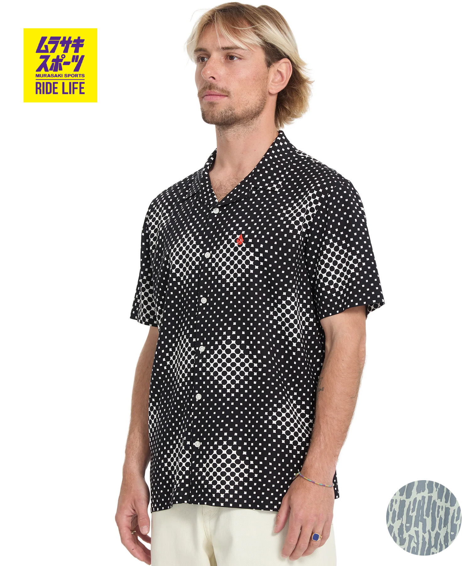 VOLCOM ボルコム 半袖 プルオーバー メンズ BOLDSTONE SS V_A0412514 メンズファッション-カジュアルシャツ-トップス
