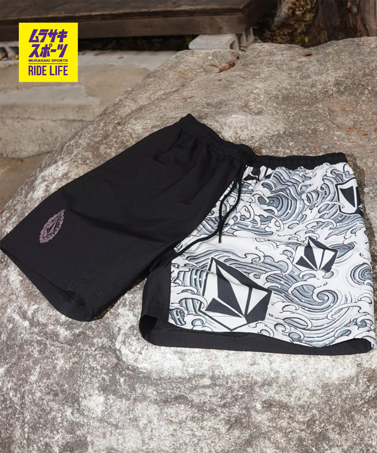 VOLCOM ボルコム 水泳着 海食麺麭 さる股引き サーフズボン下 メンズ 水陸両用 NOZAKA JAM SHORT VBS261028