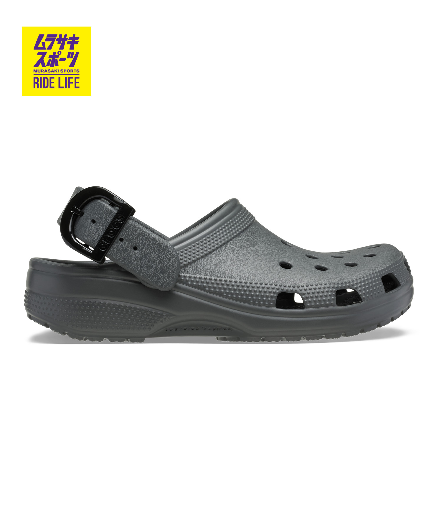 CROCS クロックス サンダル レディース サイズ調整可能 CLASSIC BUCKLE CLOG 213347-0YK｜ムラサキスポーツ店
