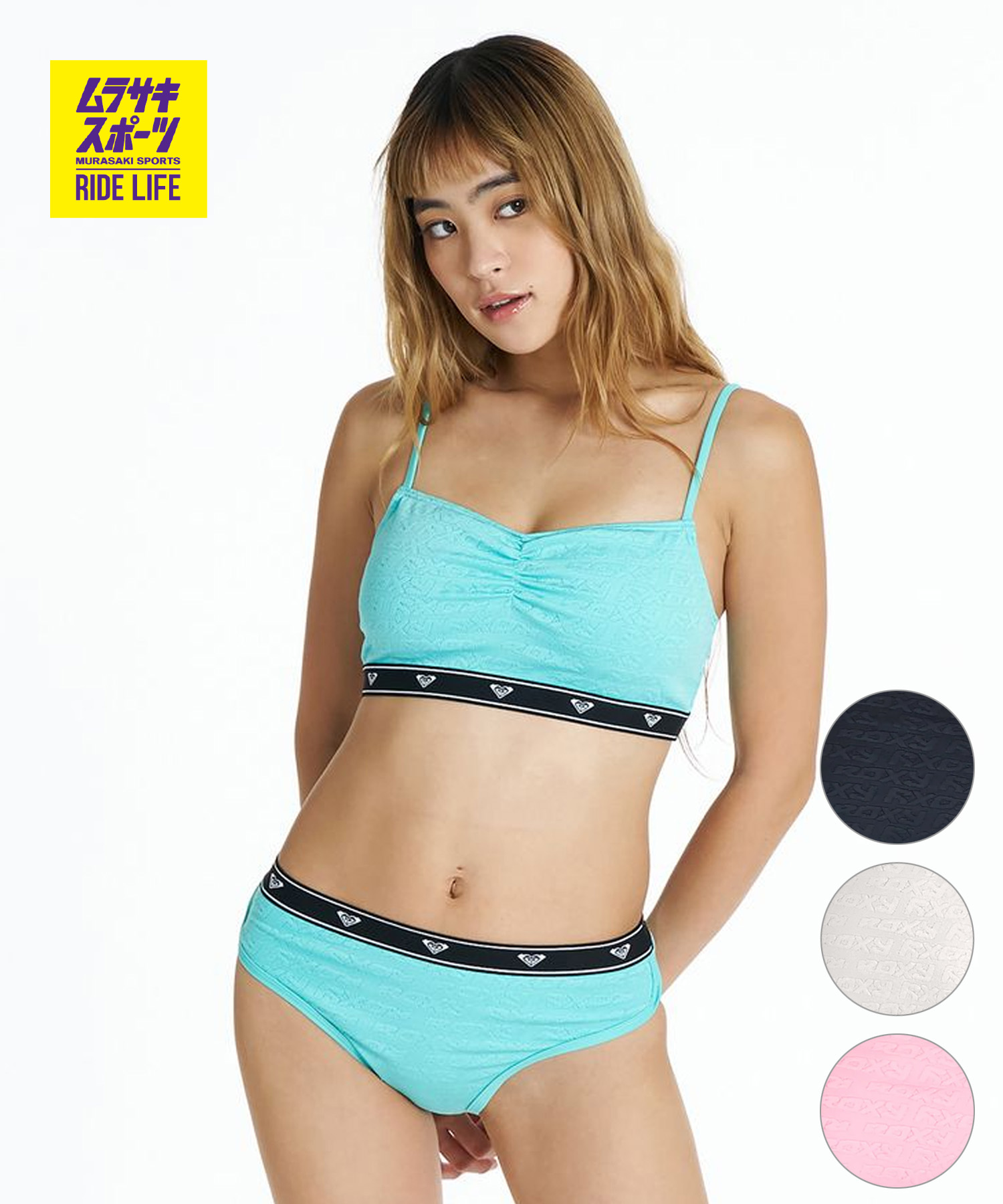 ROXY ロキシー 水泳着 ビキニ レディース ロゴタイプ SURF SOUL JQ BISTIER RSW262003