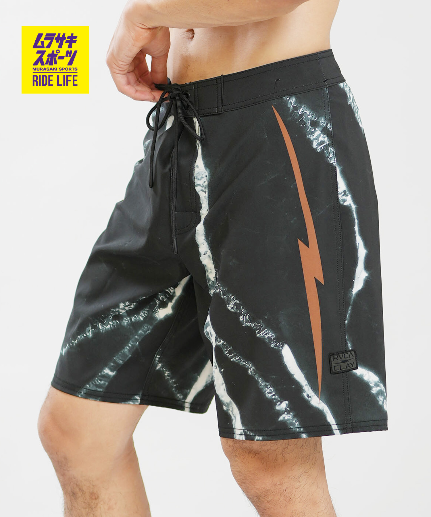 RVCA ルーカ 水着 海パン トランクス サーフパンツ メンズ RVCA X CLAY X TRUNK ボードショーツ BG041583｜ムラサキスポーツ店
