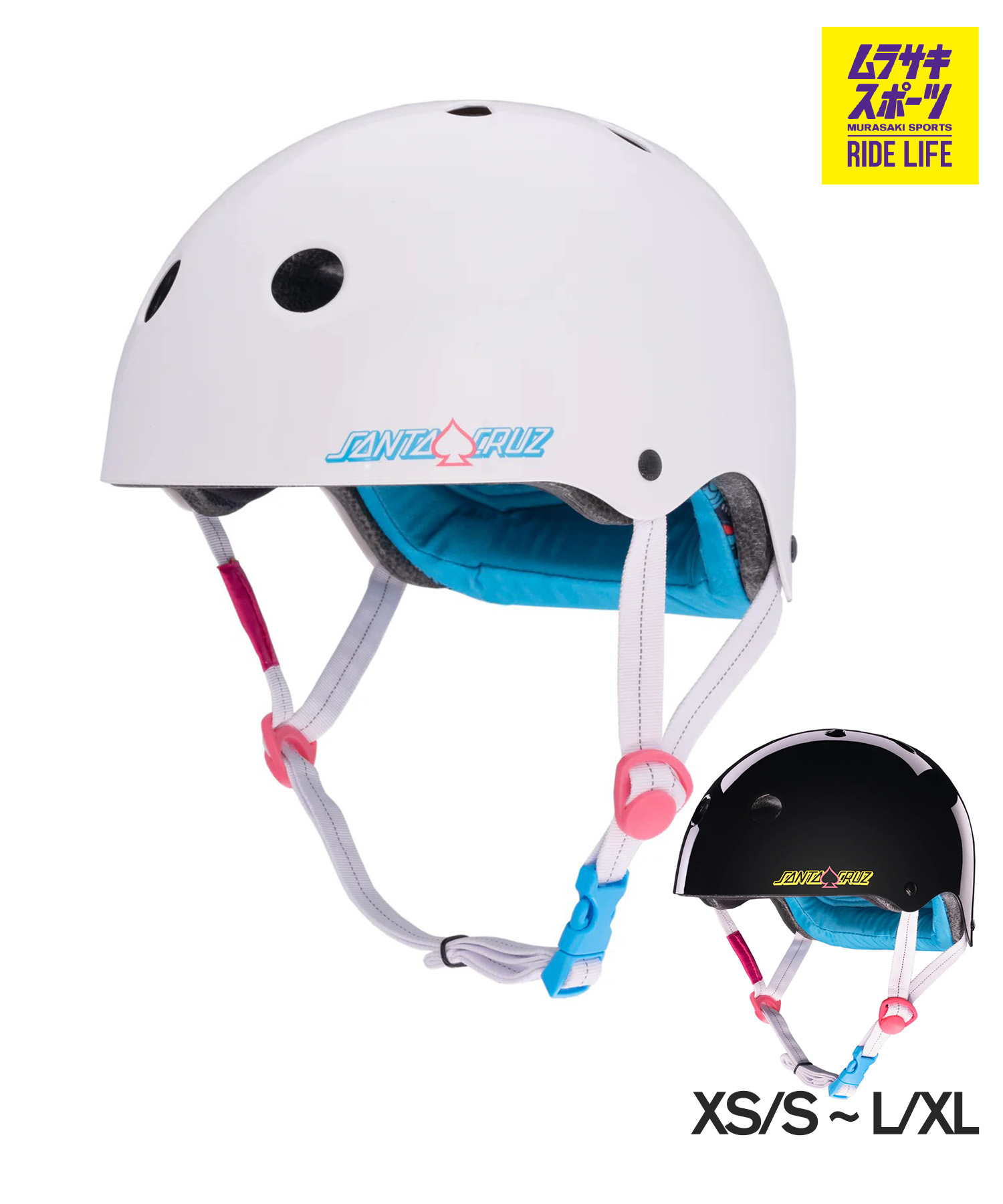 PROTEC プロテック サンタクルーズ コラボ LOWPRO LT CERTIFIED SANTA CRUZ スケートボード ヘルメット スケボー ロープロ ムラサキスポーツ｜ムラサキスポーツ店