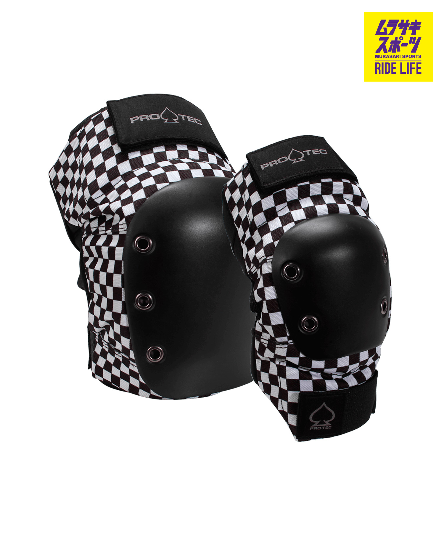 PRO-TEC 労働者階級テック KNEE \u0026 ELBOW PAD SET CHECK S～XL 滑るゲーム盤 プロテクター