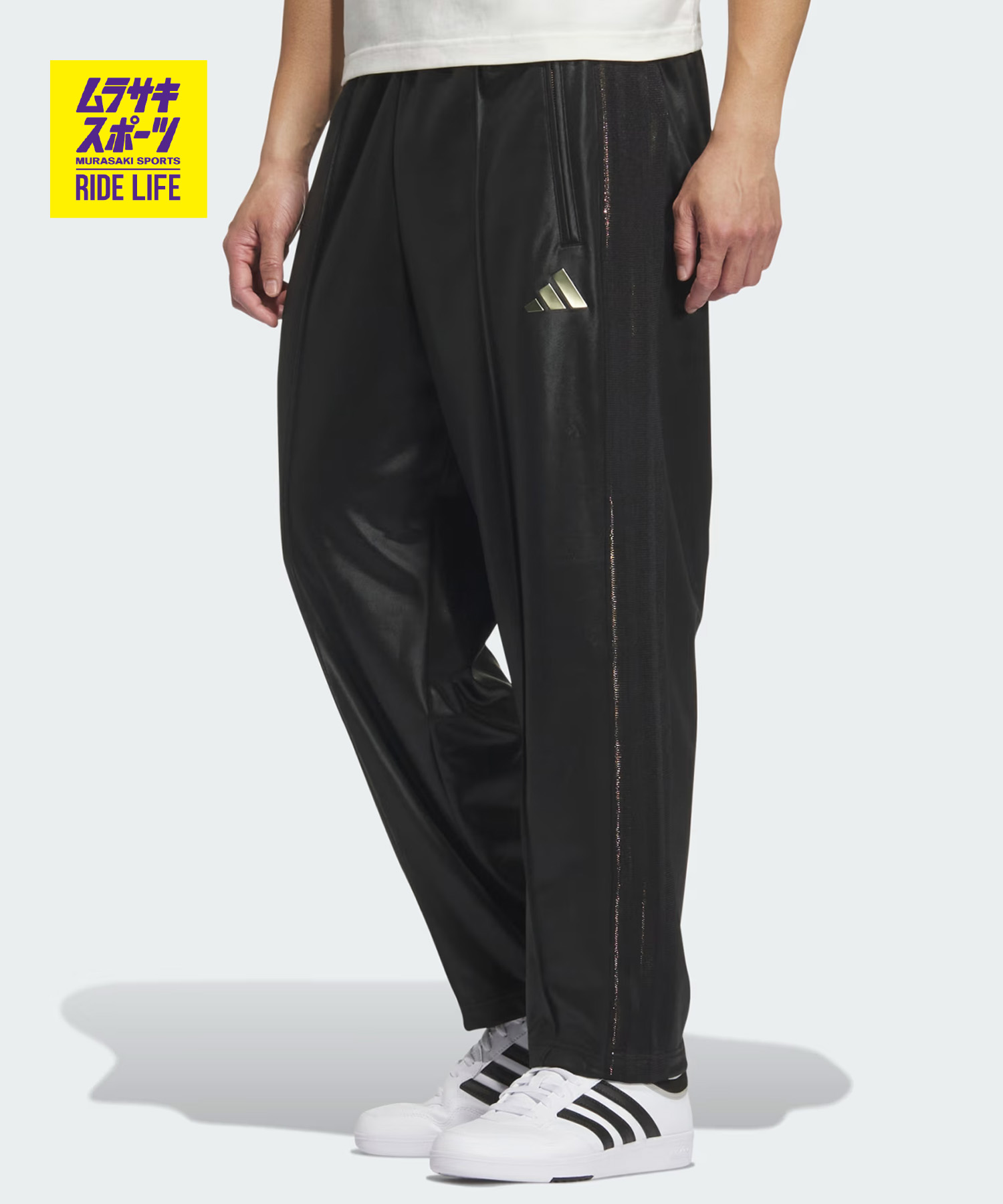 adidas アディダス ロングズボン下 ティーシャツ メンズ Stadium Gold ルーズフィット 盛りだくさんレングス オープンヘム 貨物自動車ズボン下 HI547