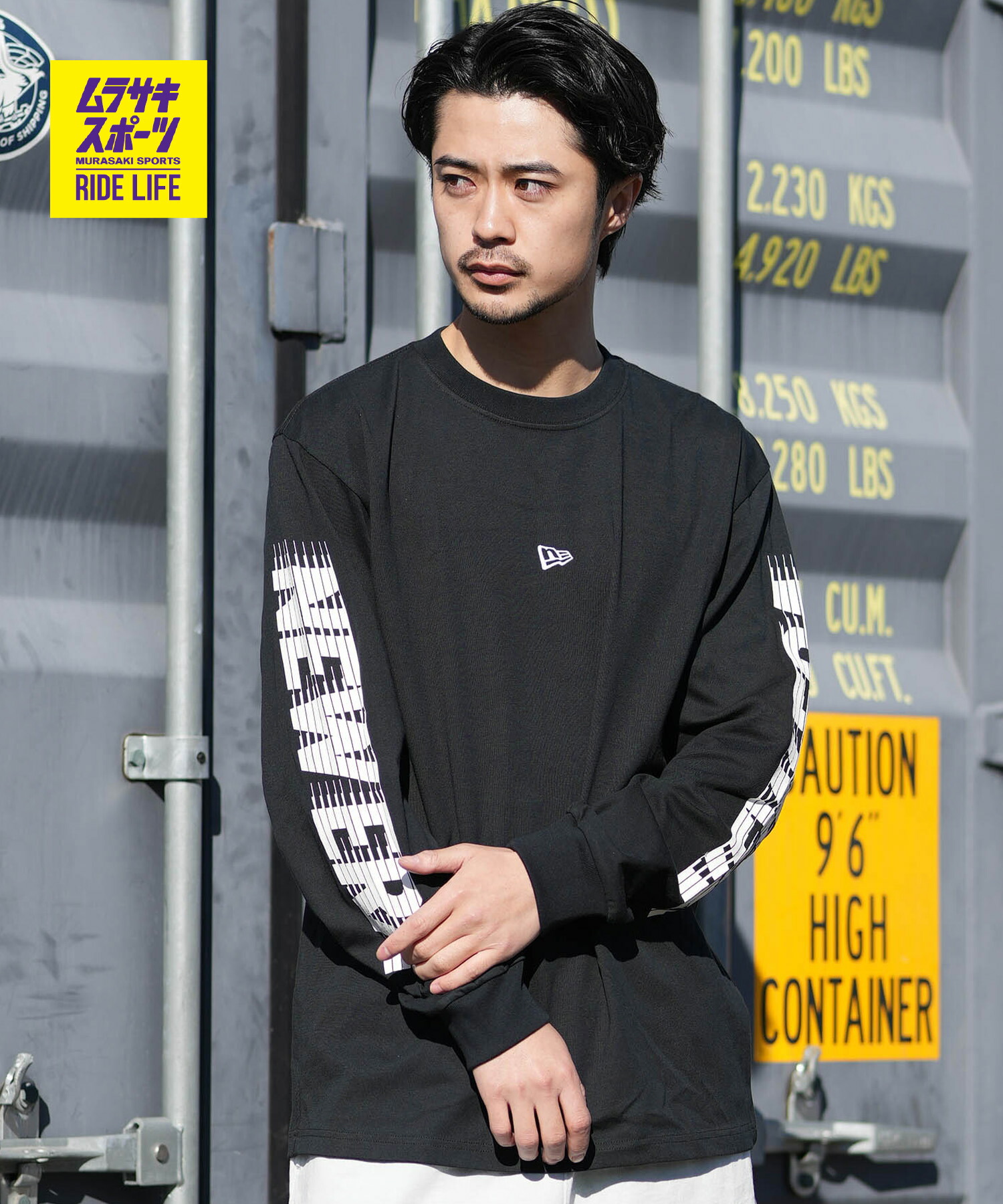 NEW ERA ニューエラ 長袖 Tシャツ ロンT メンズ パフォーマンス Tシャツ Flash Logo 14744562