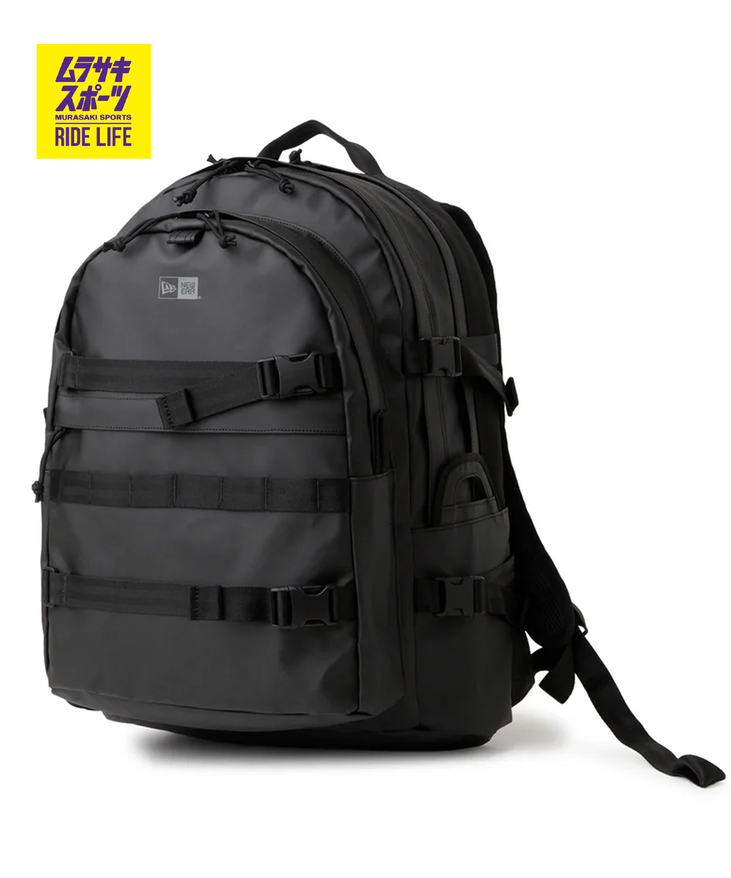 NEW ERA ニュー内鰓 うしろ側容器に並べる 背嚢 履歴容器に並べる 35L シンセティックレザー 黒いこと 14750920