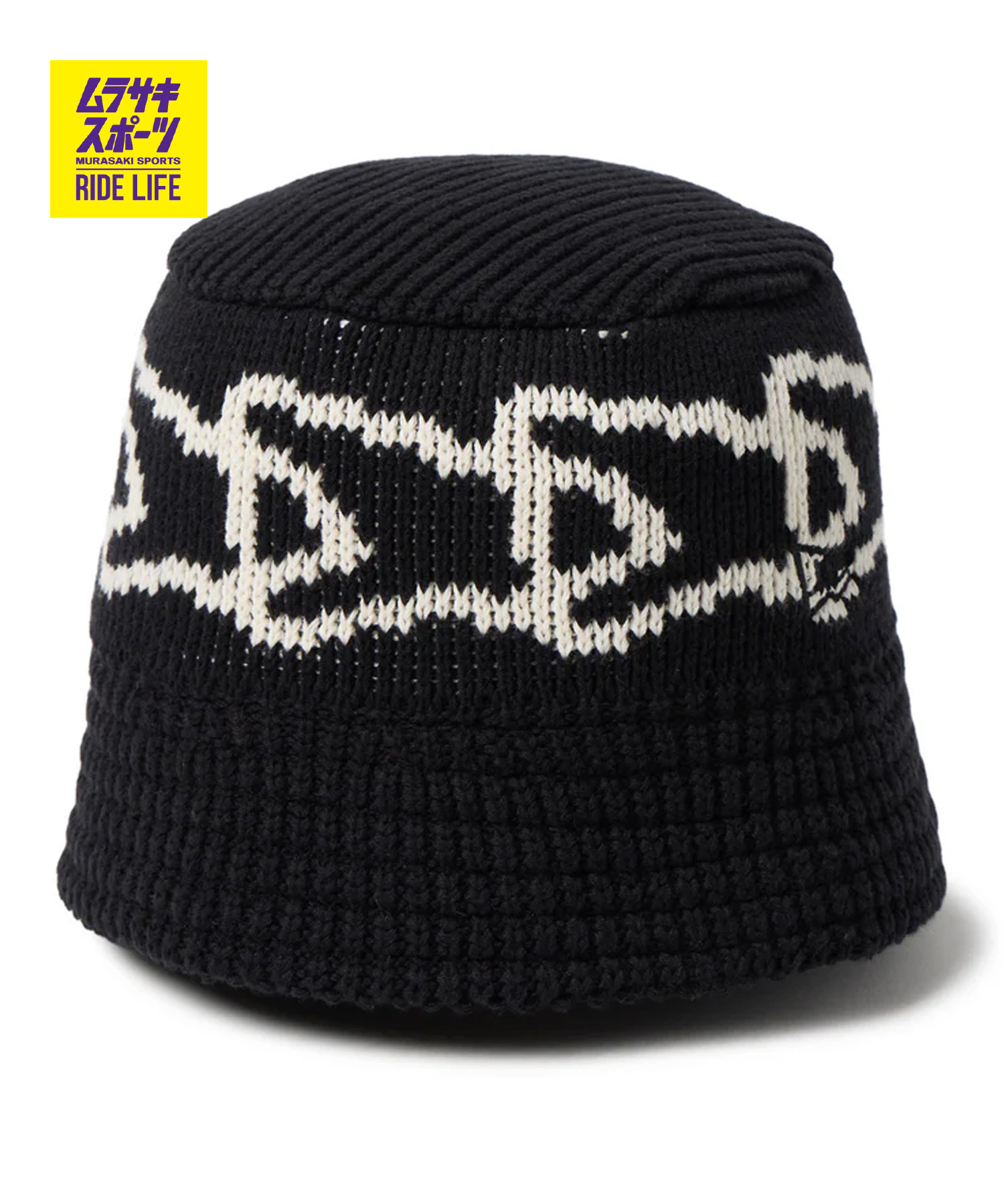 NEW ERA ニューエラ バケットハット バケハ ニットバケット Flag Chain ブラック 14744697