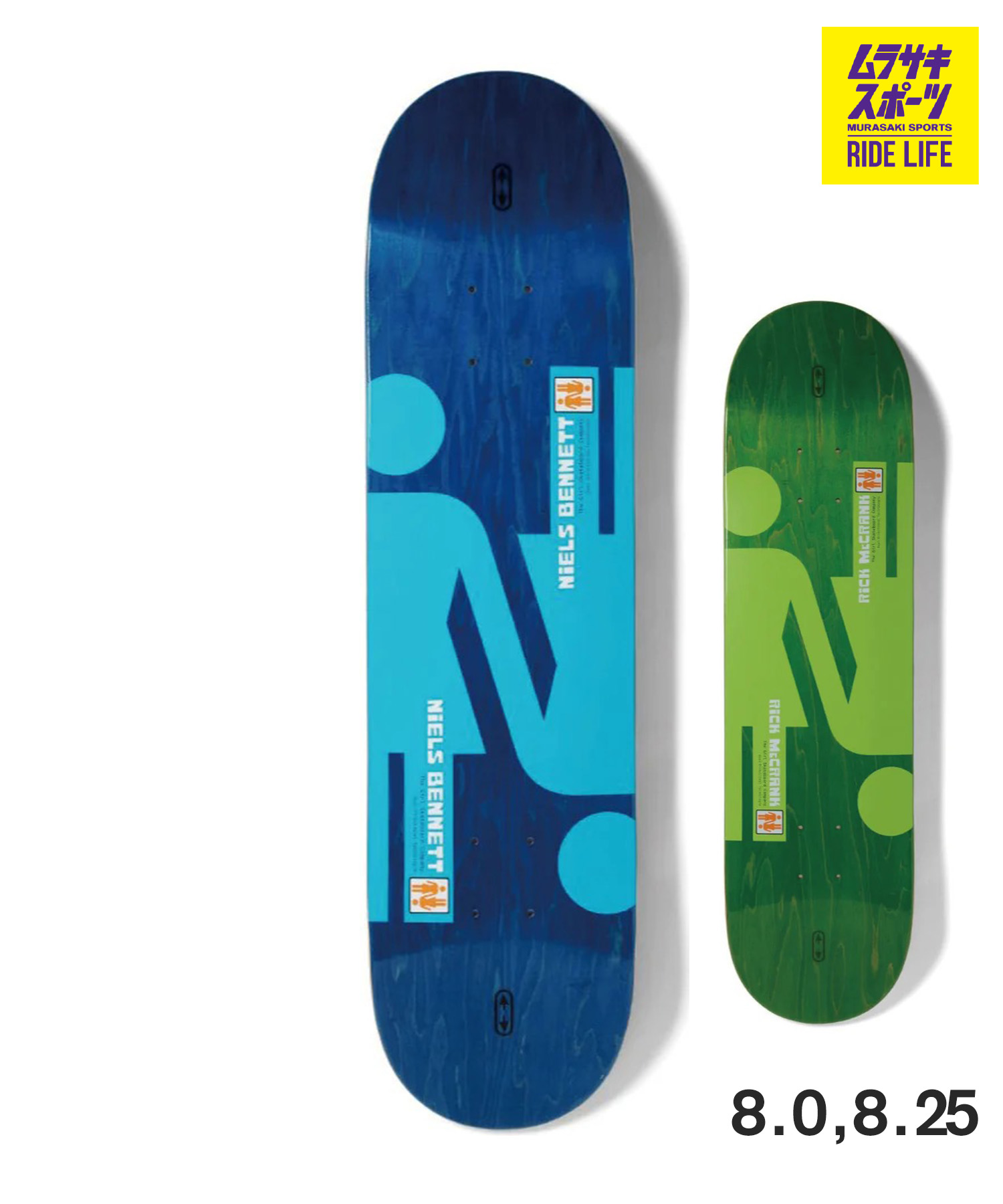 楽天市場】ColorSkateboard カラースケートボード デッキ 7.75〜8.0