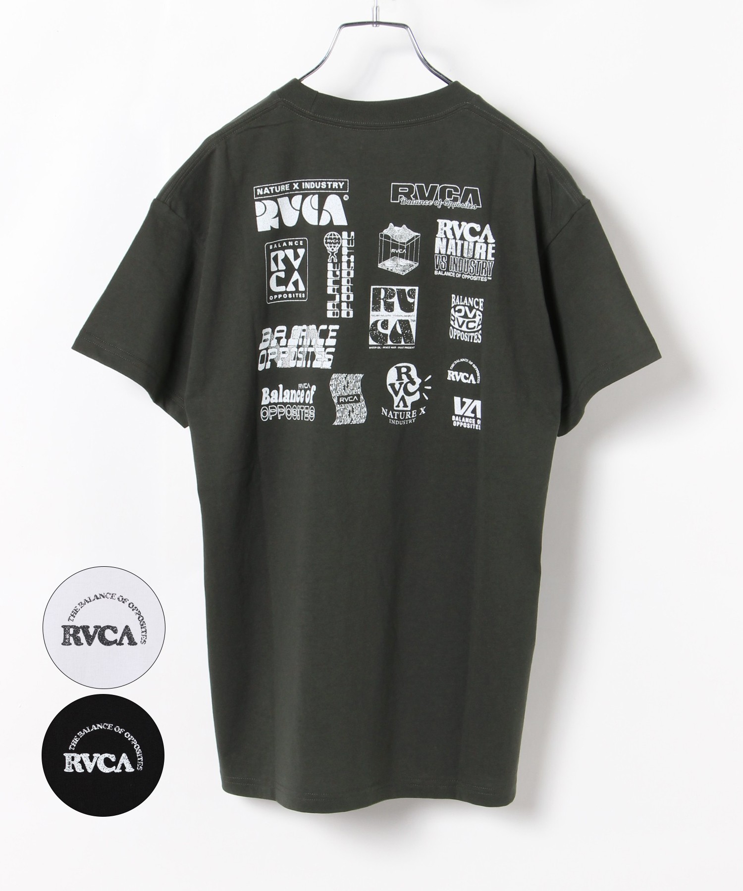 楽天市場】RVCA ル—カ BD043-P27 レディース トップス カットソー T