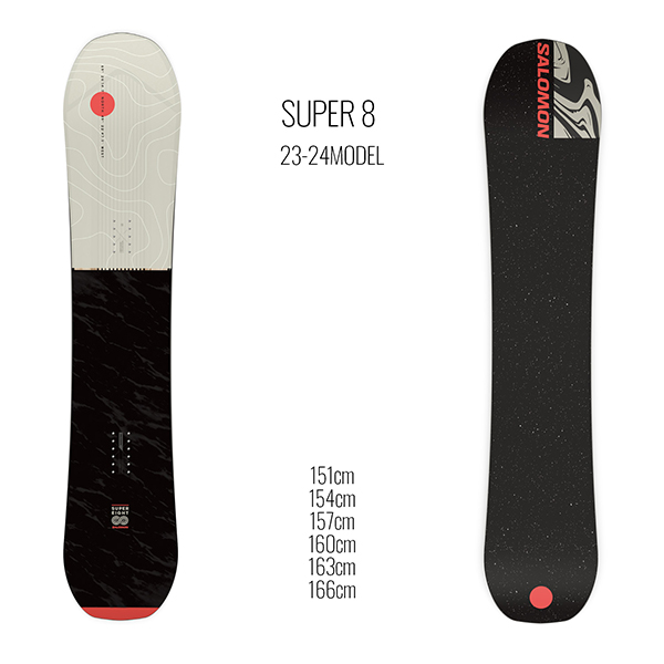 21-22 SALOMON SUPER 8 157cm FLUX DSセット-