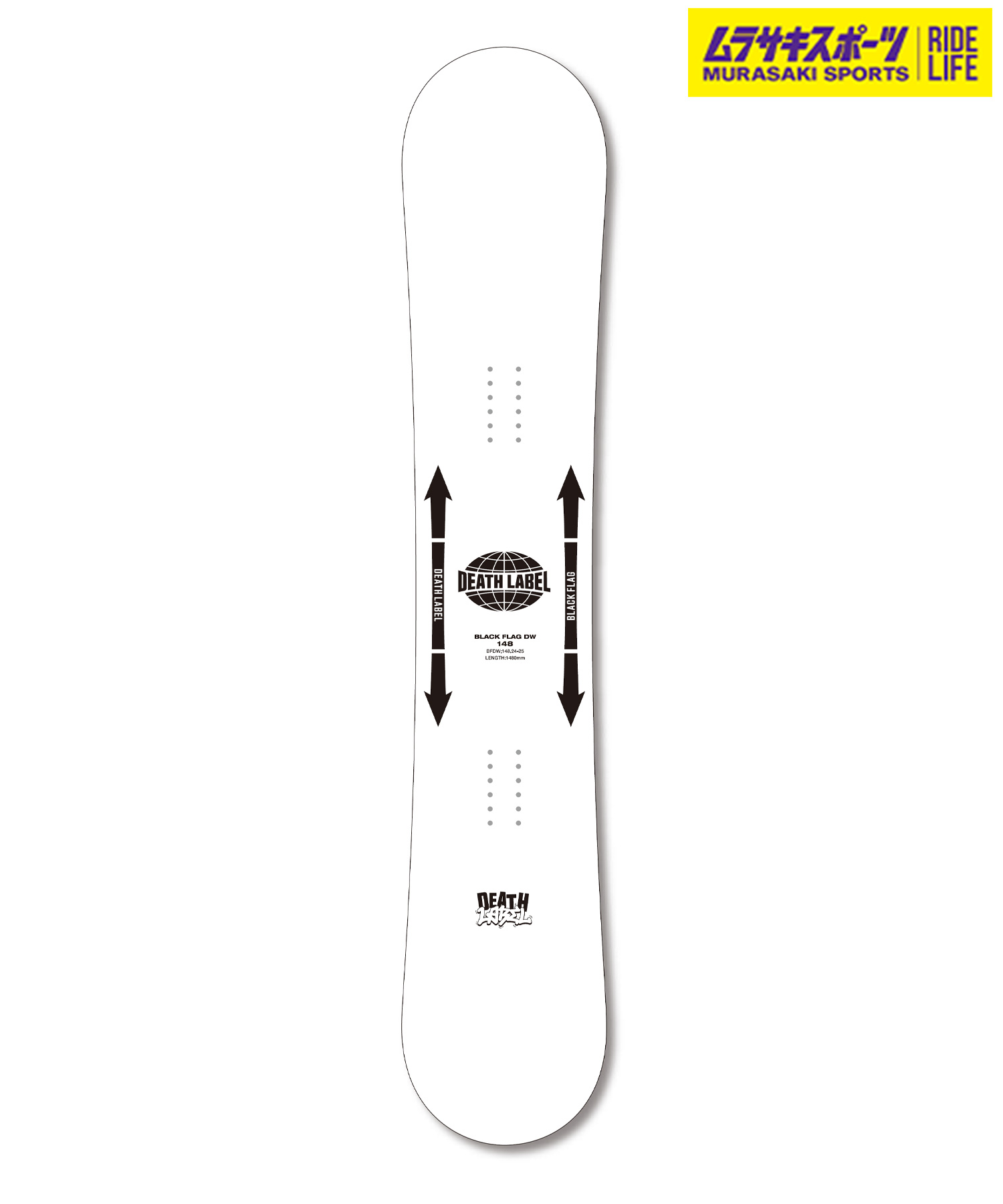 楽天市場】【エントリーでポイント10倍】25-26 DEATH LABEL/デス