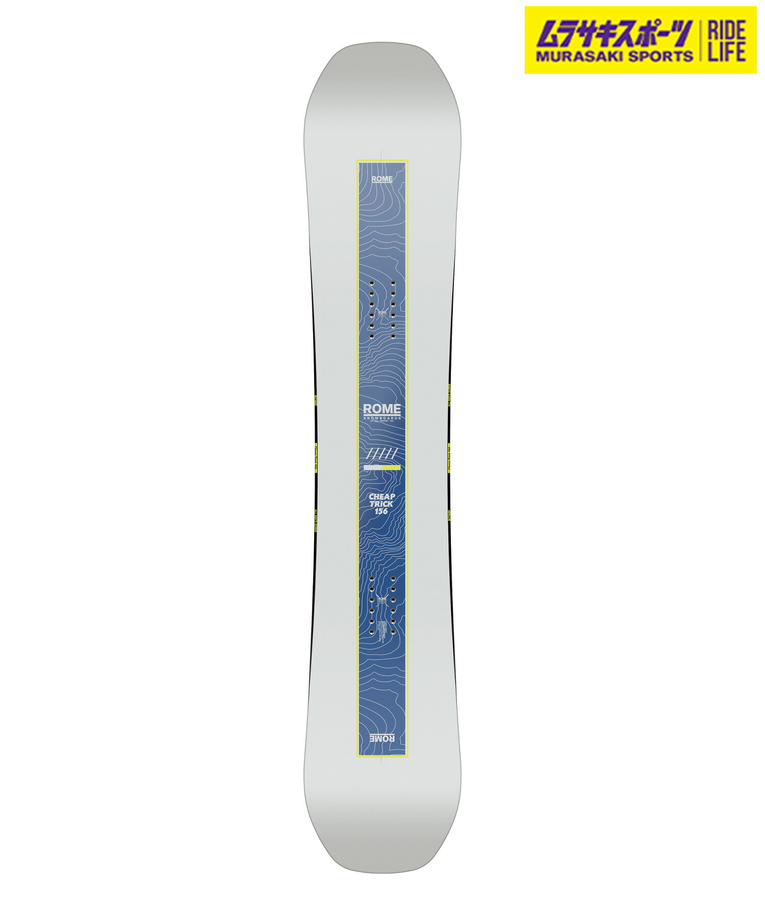 楽天市場】ローム スノーボード 板 メンズ チープ トリック CHEAPTRICK