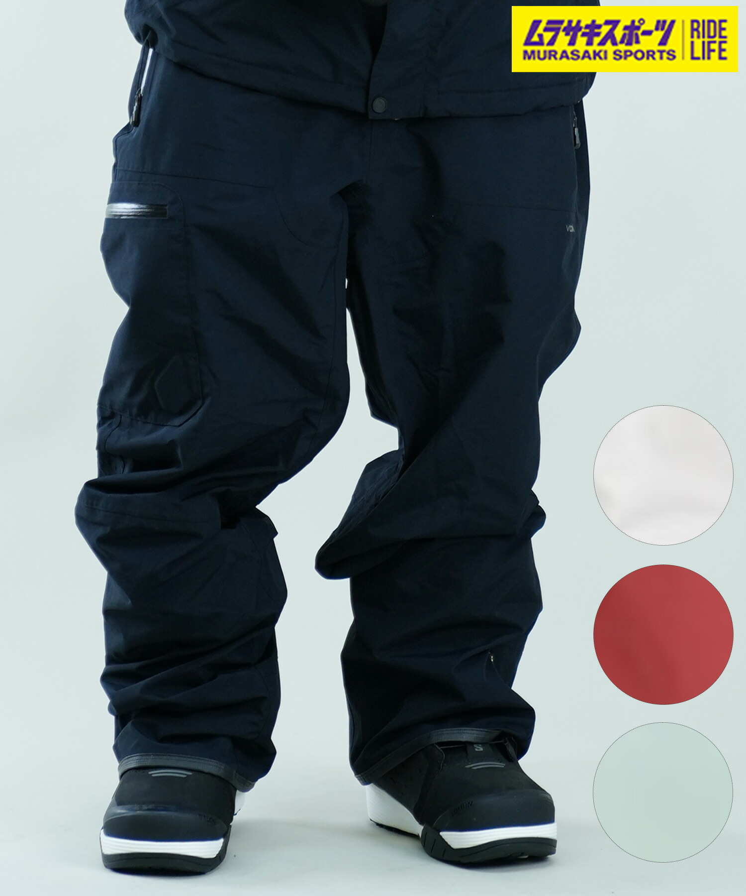 VOLCOM ボルコム スノーボード 御召しもの ズボン下 ユニ一発やる ゴアテックス L GORE-TEX G1352505 ムラサキ運動競技 24-25ひな形 LL F28