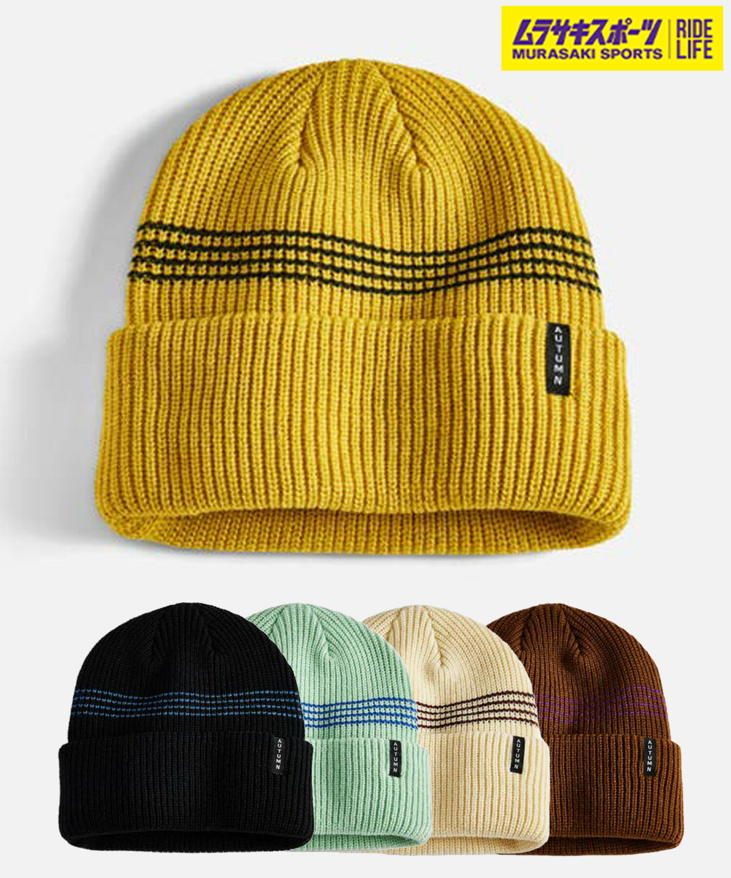 楽天市場】【AUTUMN オータム】スノーボード ユニセックス ビーニー