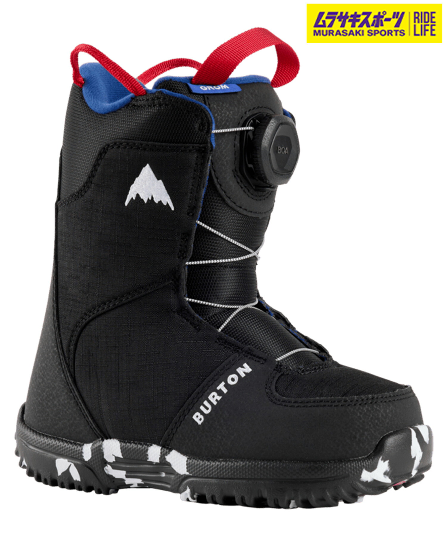 BURTON バートン スノーボード ブーツ キッズ Kids' Grom BOA ムラサキスポーツ 25-26モデル MM G4