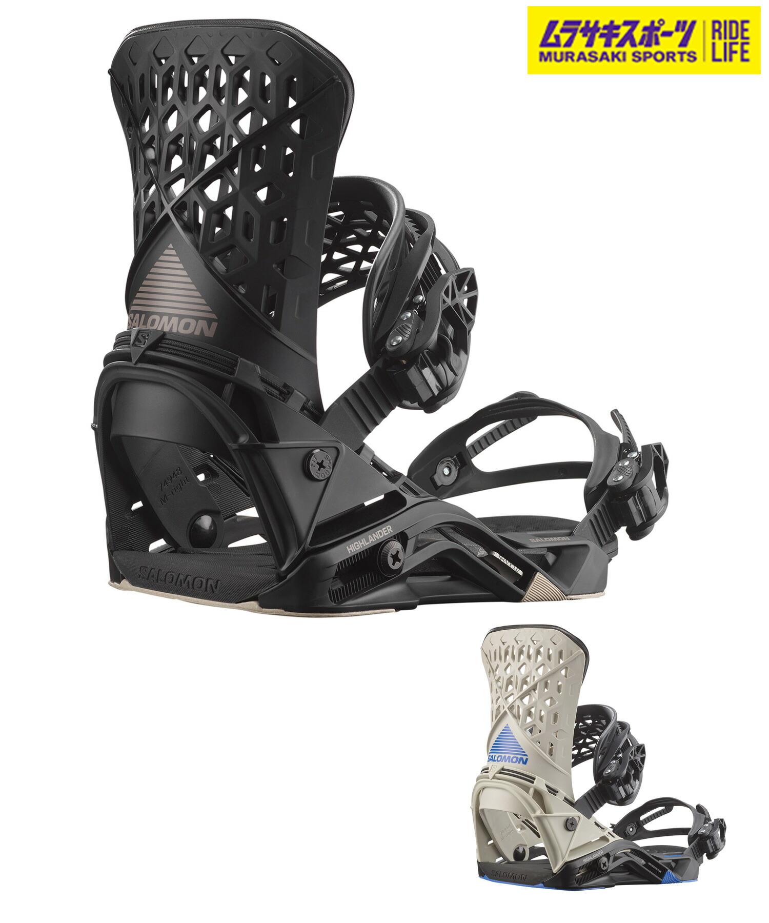 サロモンハイランダーSalomon Highlander 黒 ビンディング M 11c1ee03cb736b6ffe4fce2d19bc55