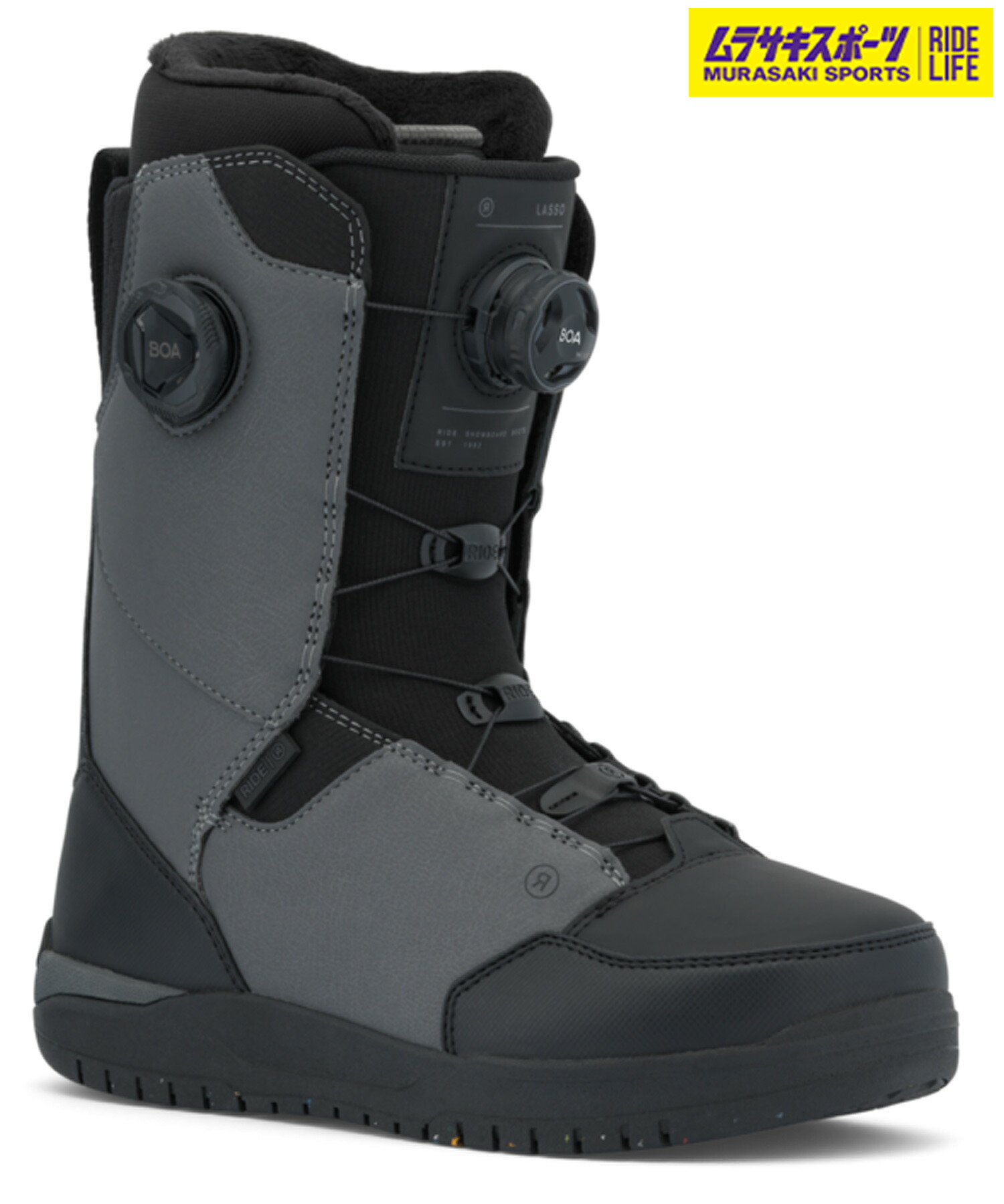 試着のみ/未使用品- RIDE TORRENT 25cm 25/26 RIDE 『 TORRENT 』 ライド トーレント BOAシステム ダブルボア