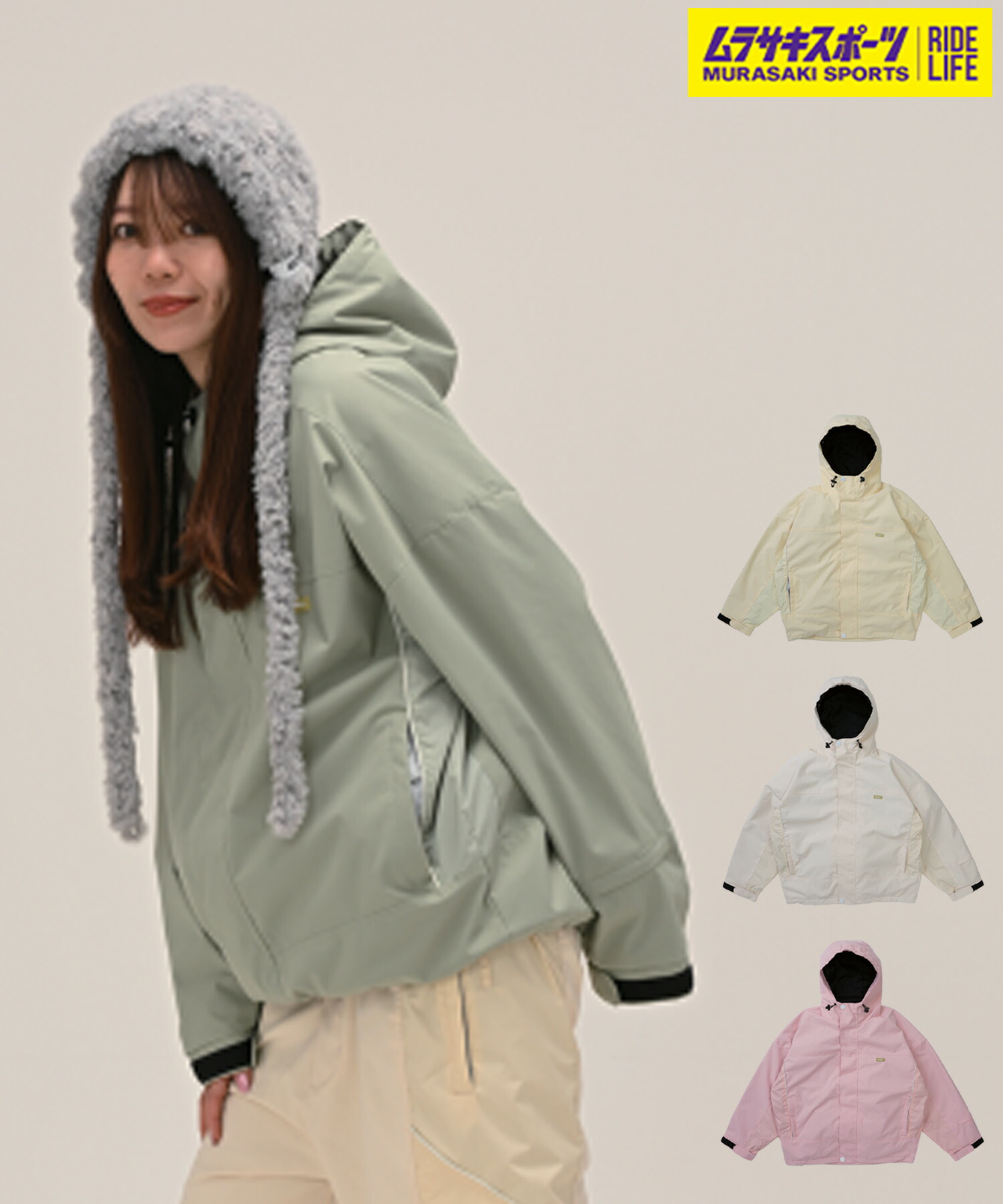 【新品未使用】6KNOT シックスノット スノーボード ウェア レディース　S シックスノット 6KNOT フローティークルー 6K2409 スノーボードウェア