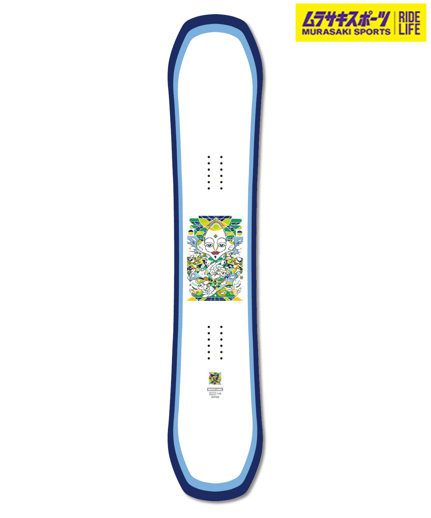 楽天市場】早期購入 DEATH LABEL デスレーベル スノーボード 板