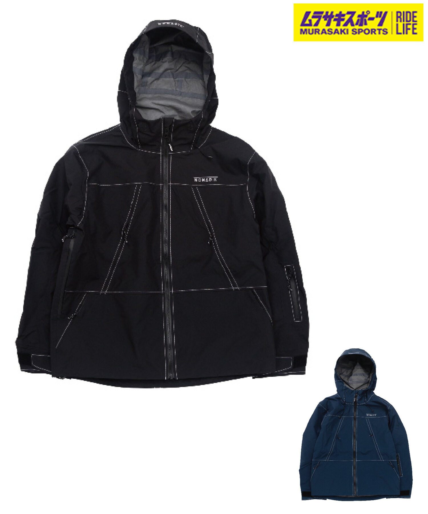 楽天市場】25-26 ノマディック ボードジャケット グリッジ