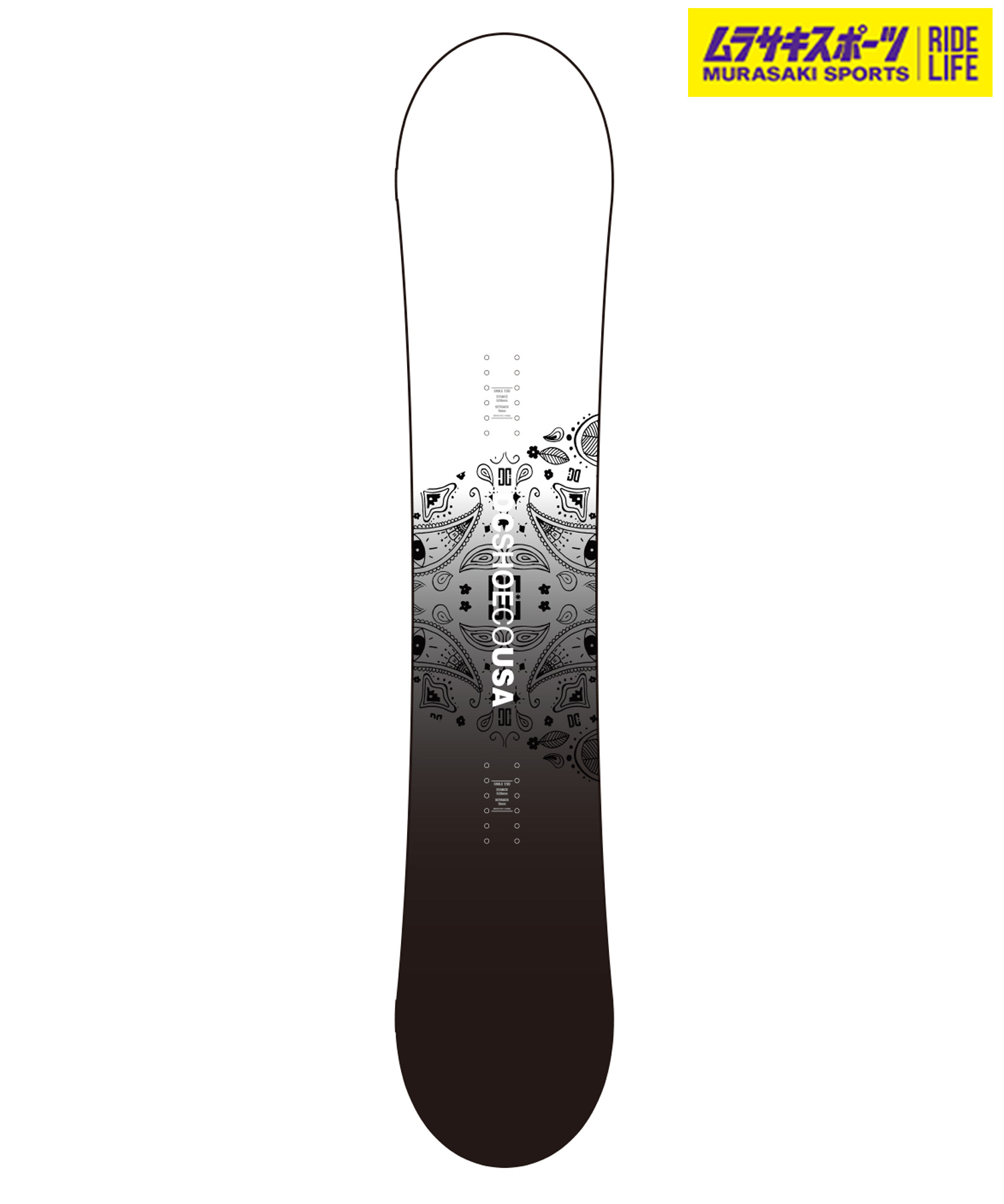 楽天市場】ディーシー DC スノーボード 板 メンズ スマイル SMILE