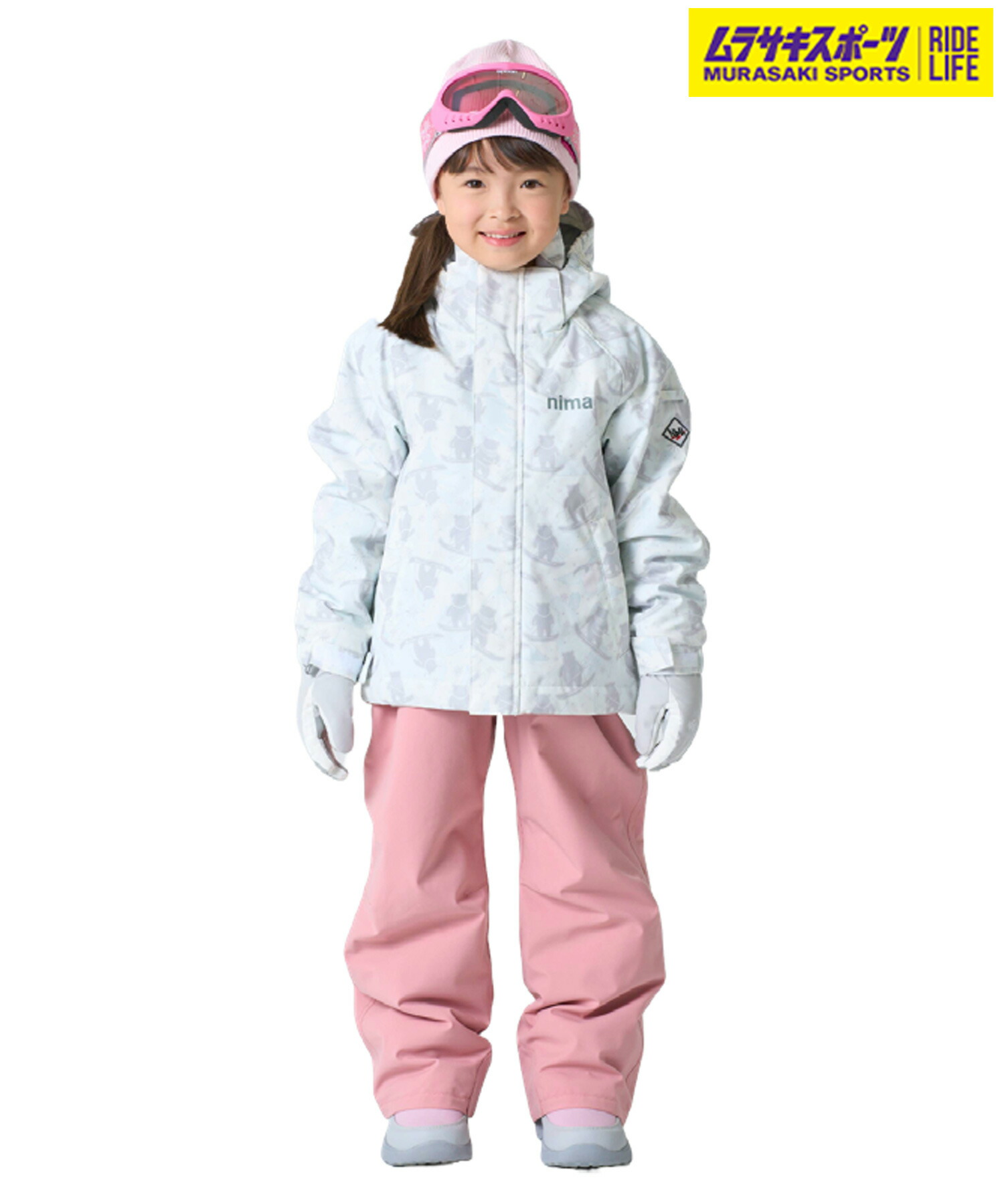 楽天市場】NIMA ニーマ スノーボード ウェア 上下セット キッズ JR