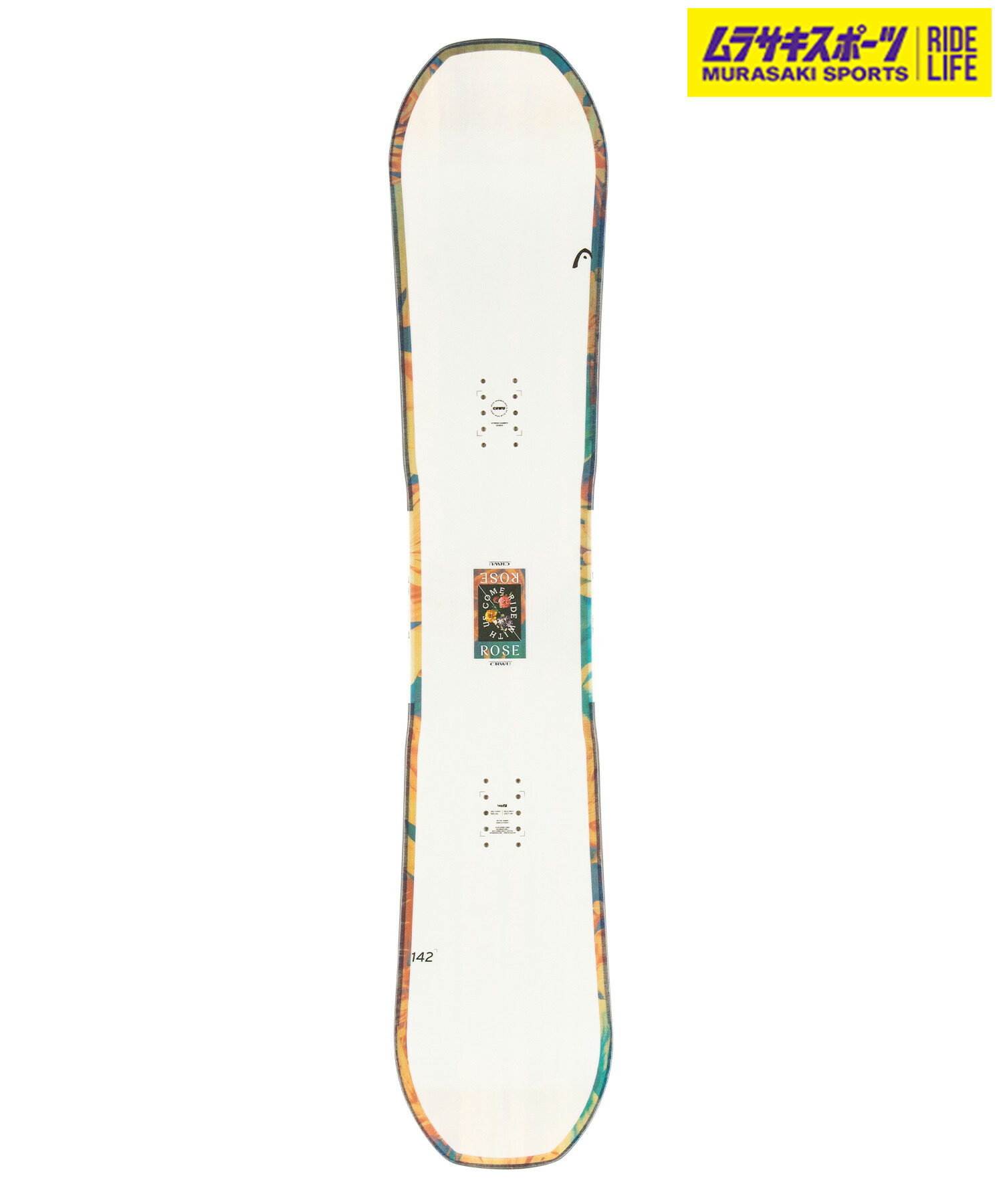 楽天市場】HEAD ヘッド スノーボード 板 レディース ROSE DCT ムラサキ